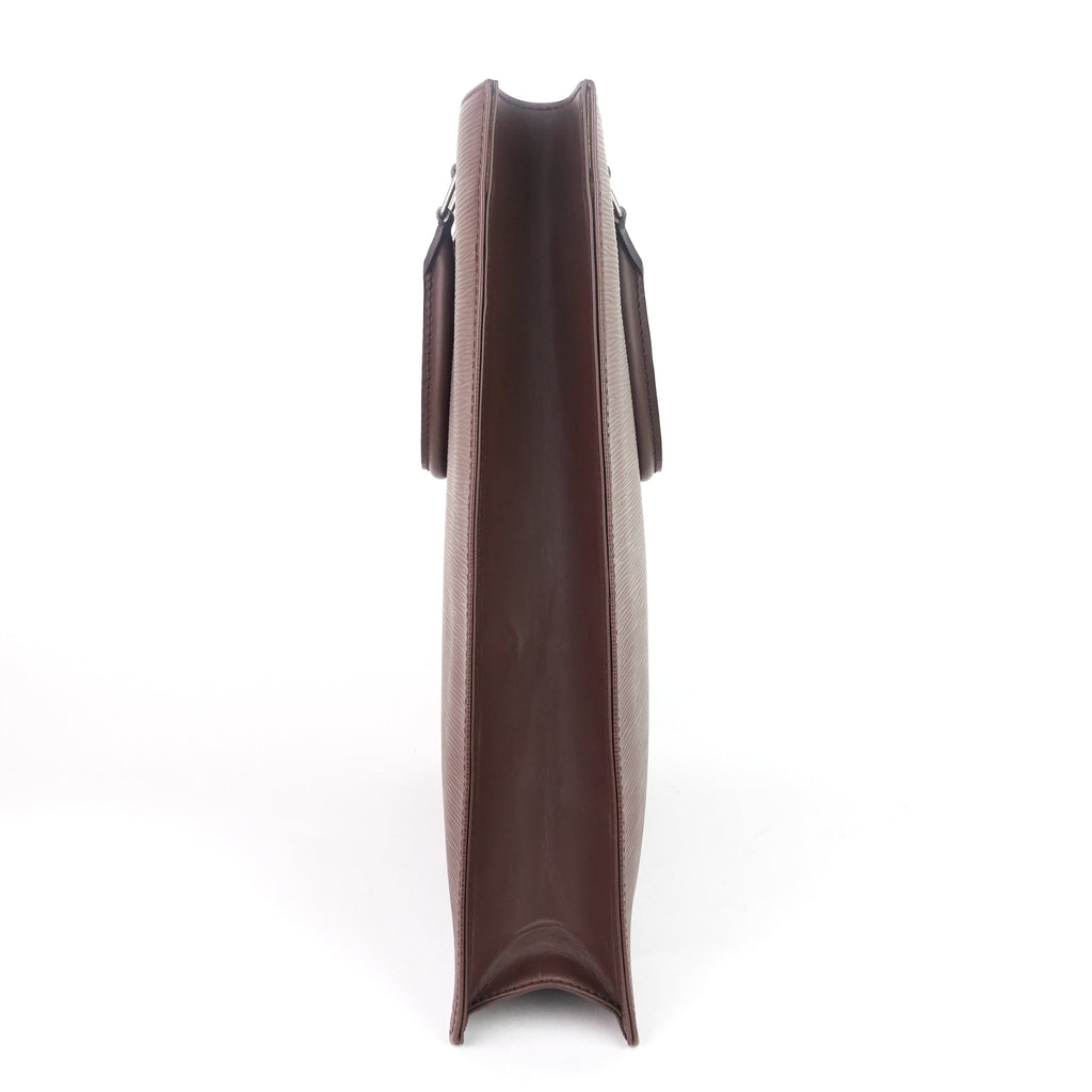 Louis Vuitto Sac Plat GM Brown Epi Leather Bag