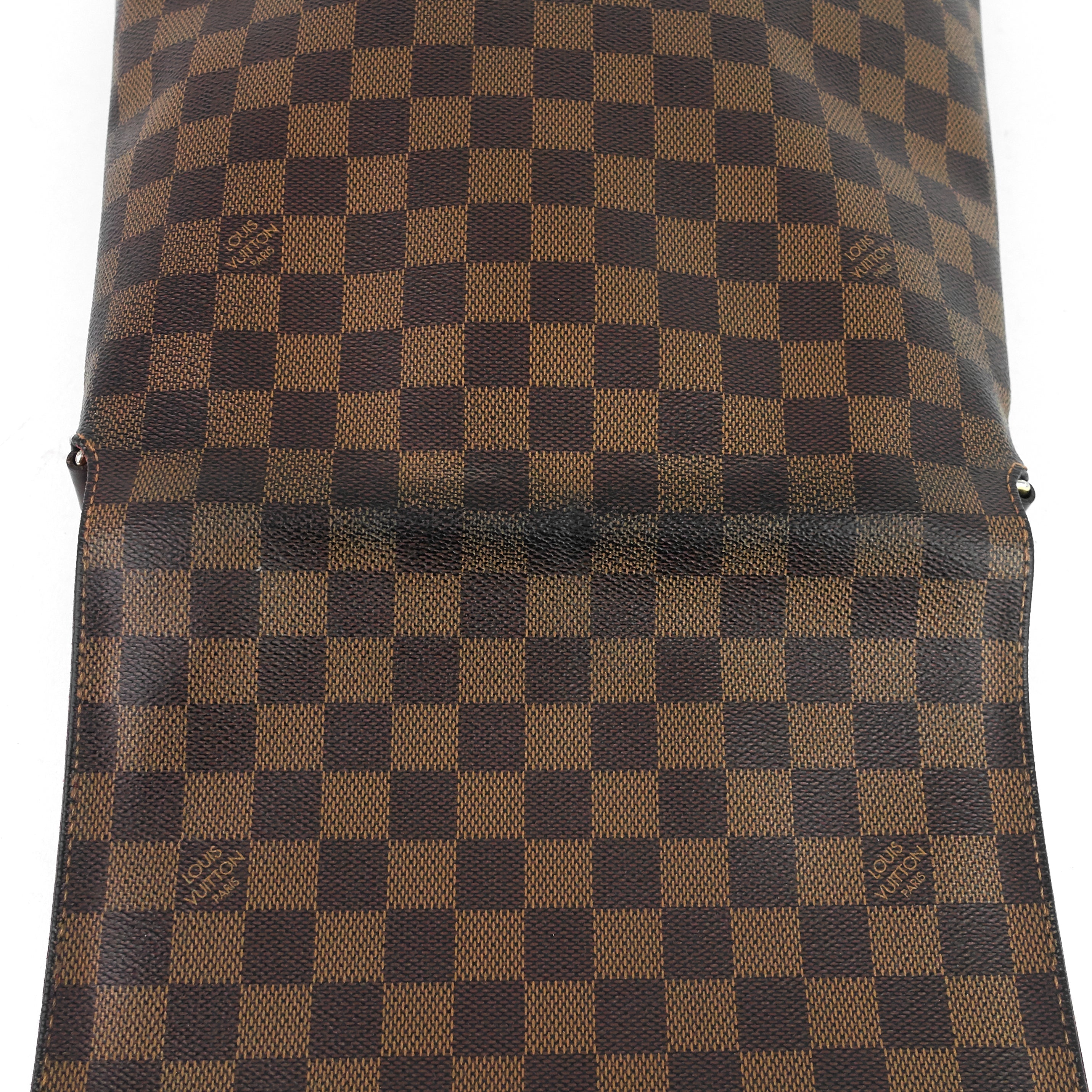 Louis Vuitto Musette Salsa Damier Ebene Canvas Bag
