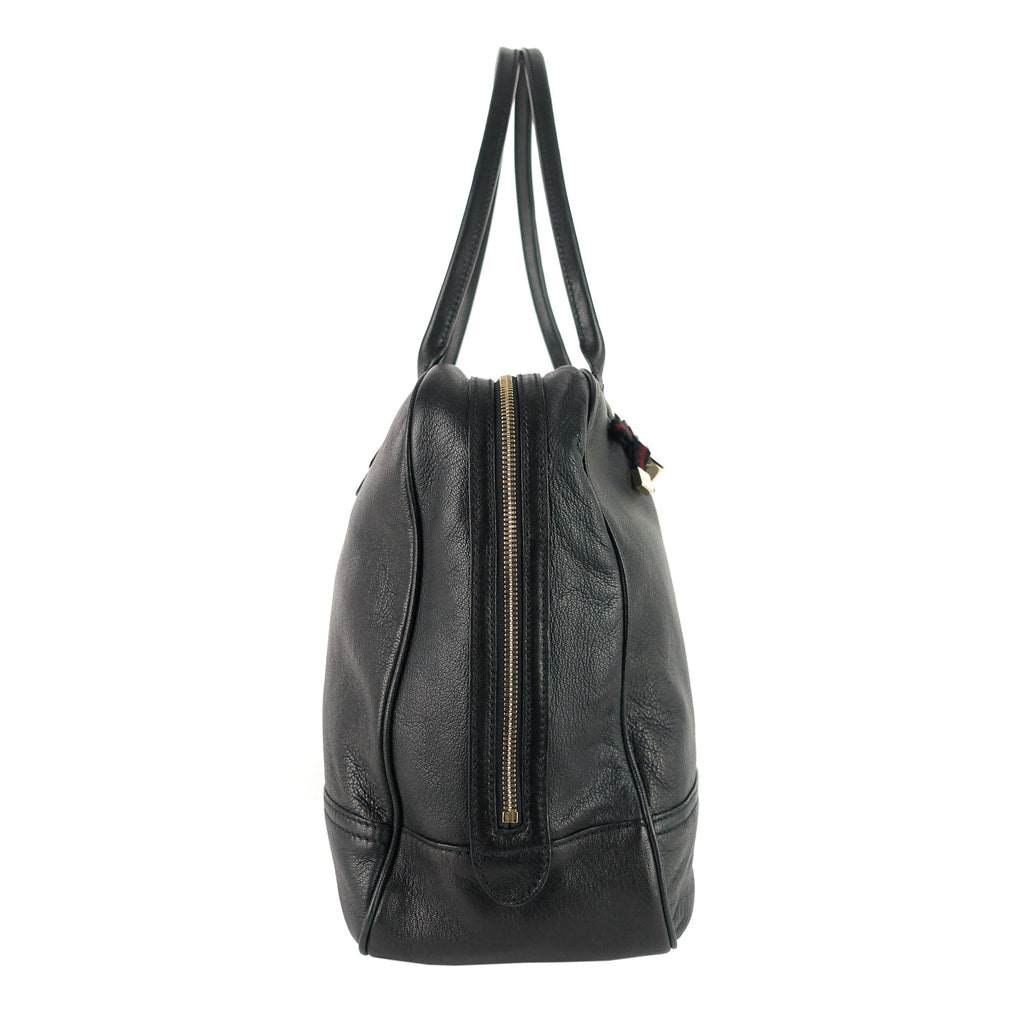 Gucci Princy Boston Large Leather Bag