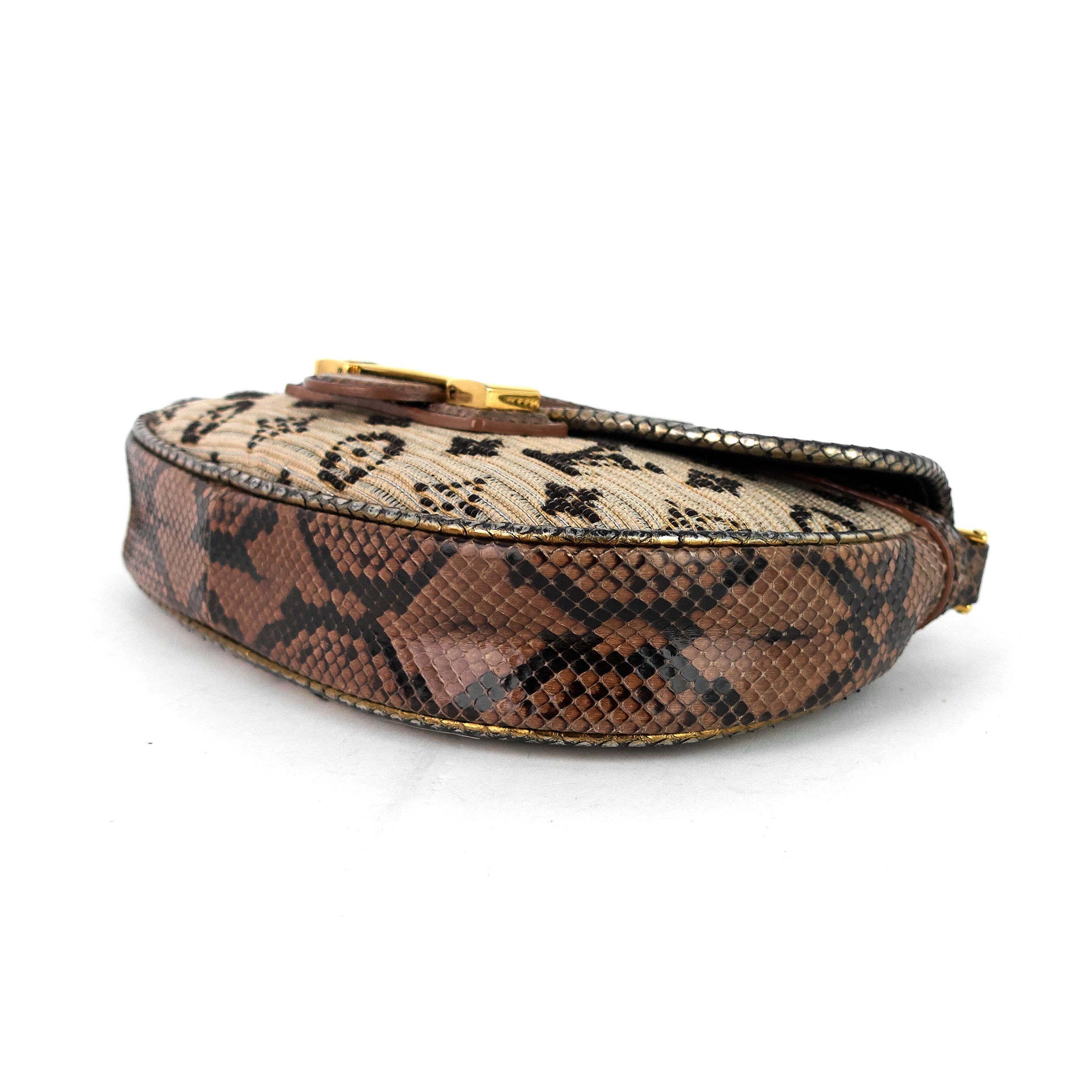 Louis Vuitto Empire Levant Suede and Python Bag