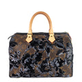 Louis Vuitto Speedy 30 Fleur de Jais Monogram Canvas Sequin Bag