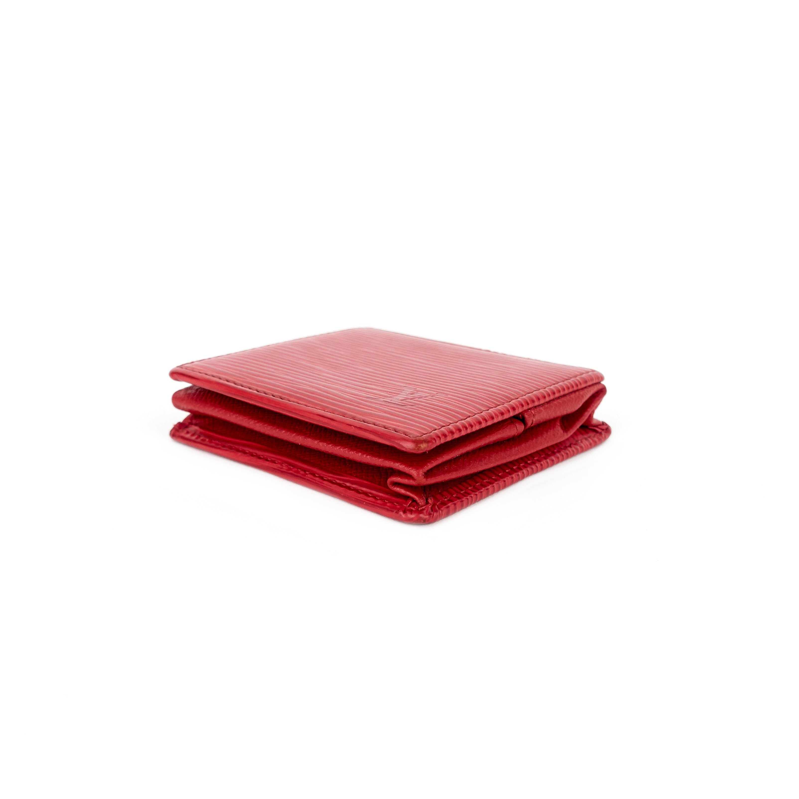 Louis Vuitto Square Epi Leather Coin Pouch