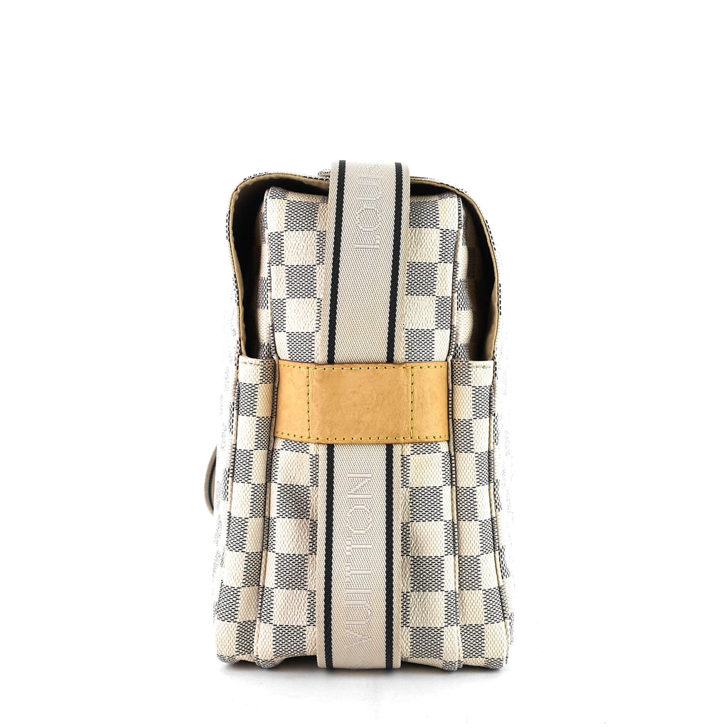 Louis Vuitto Naviglio Damier Azur Canvas Messenger Bag