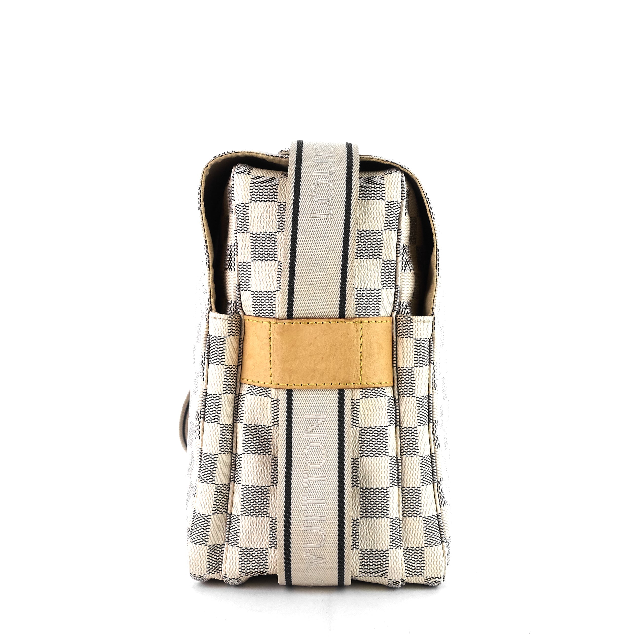 Louis Vuitto Naviglio Damier Azur Canvas Messenger Bag