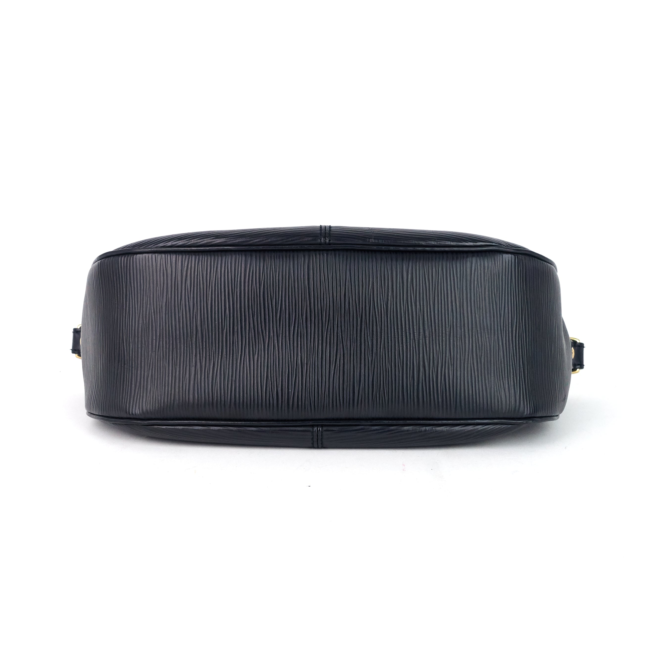 Louis Vuitto Dhanura Black Epi Leather Handbag