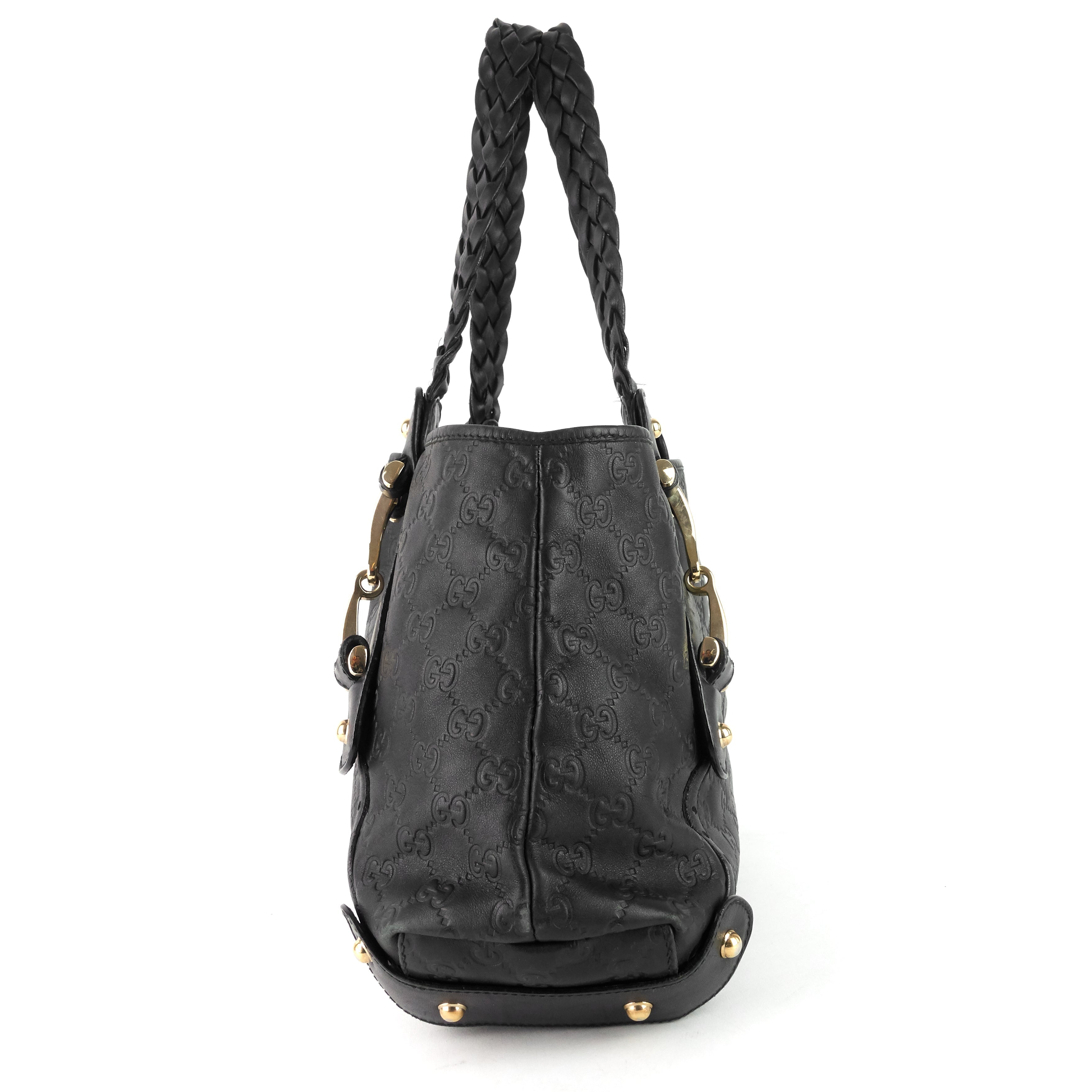 Gucci Pelham Guccissima Leather Hobo Bag
