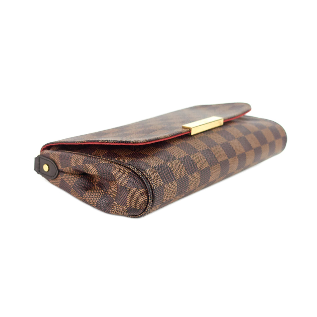 Louis Vuitto Favorite MM Damier Ebene Canvas Bag