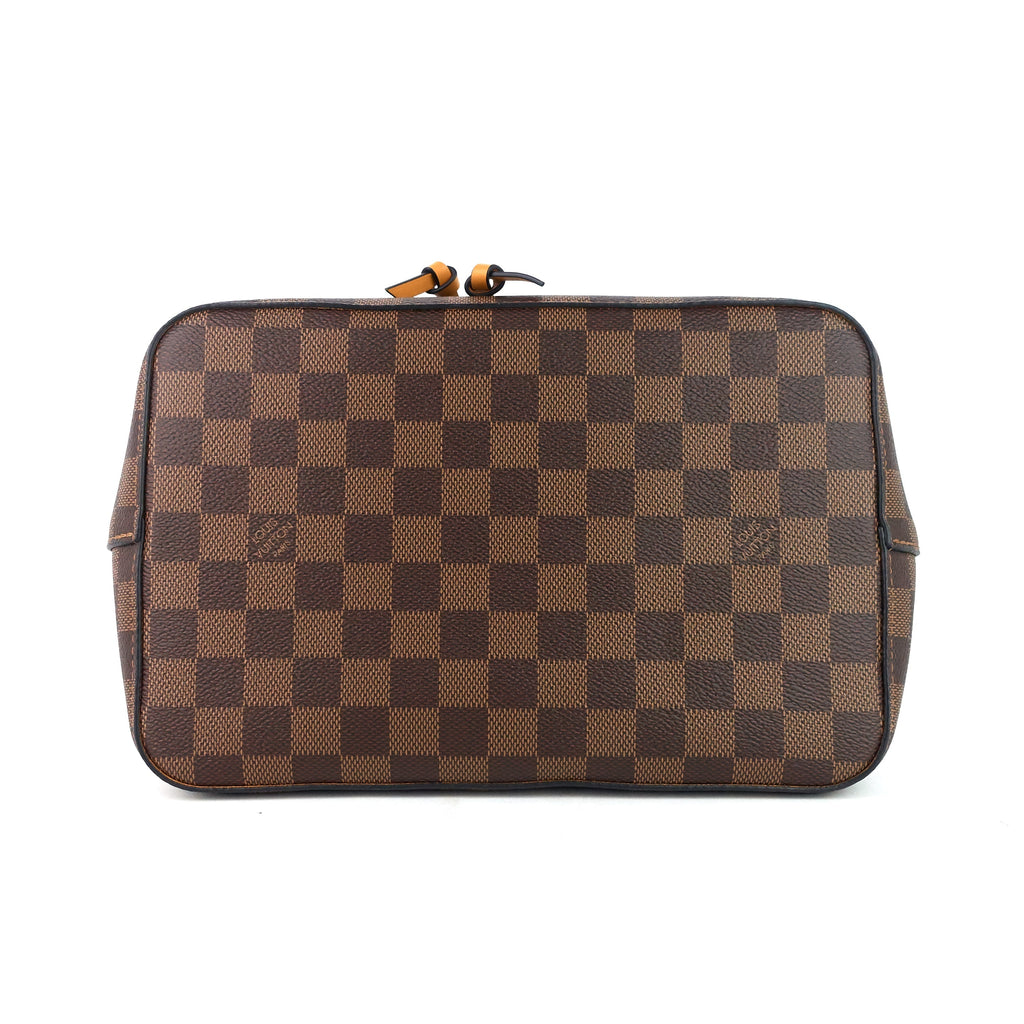 Louis Vuitto NÃ©oNoÃ© Saffron Damier Ebene Canvas Bag