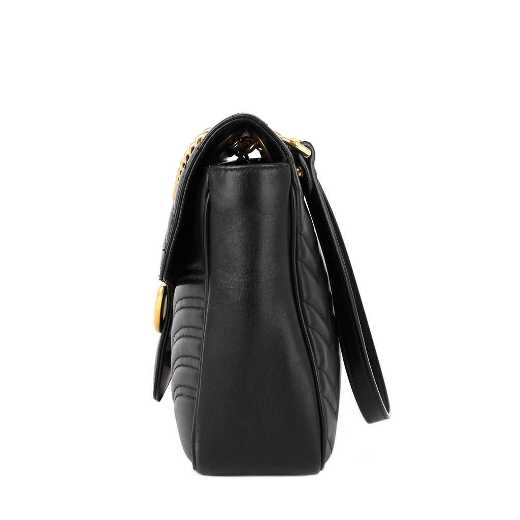 Gucci Marmont Medium MatelassÃ© Leather Shoulder Bag
