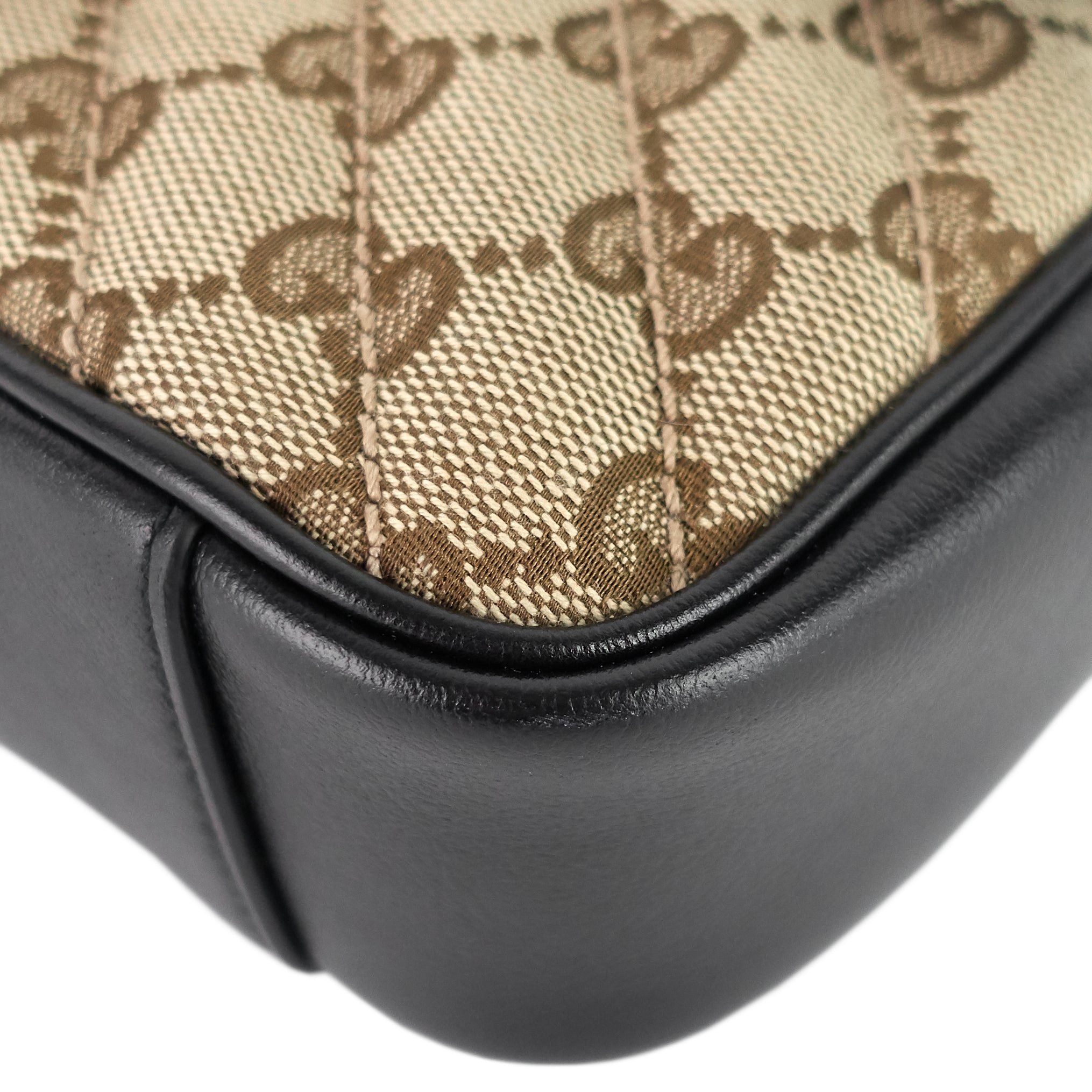 Gucci GG Marmont Small MatelassÃ© Monogram Canvas Shoulder Bag