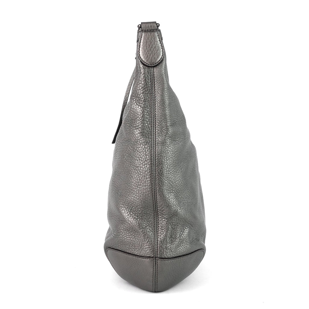 Gucci Soho Chain Pebbled Calf Leather Hobo Bag
