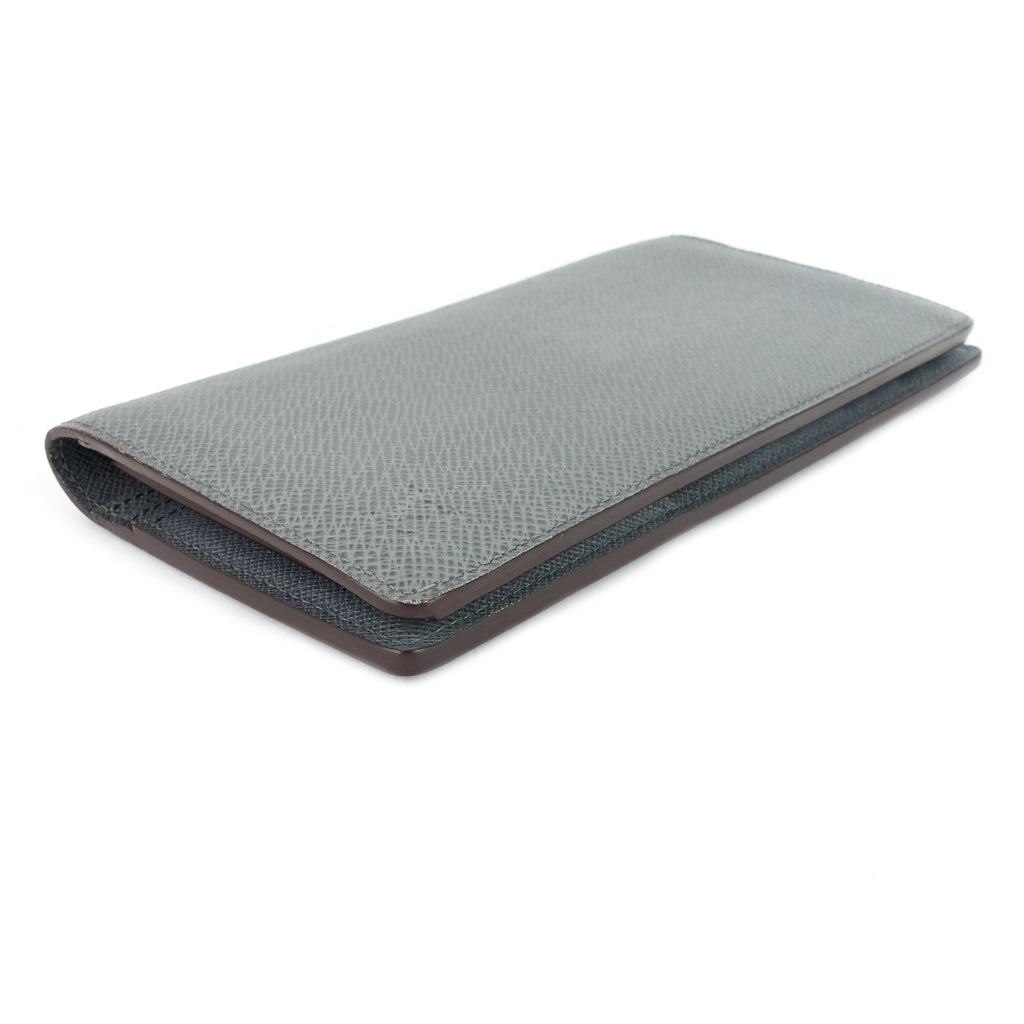 Louis Vuitto Brazza Taiga Leather Wallet