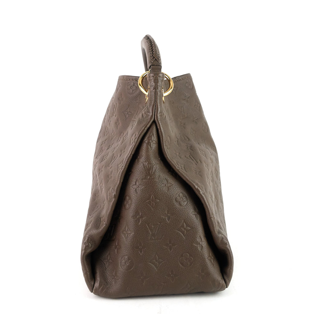 Louis Vuitto Artsy MM Monogram Empreinte Leather Handbag