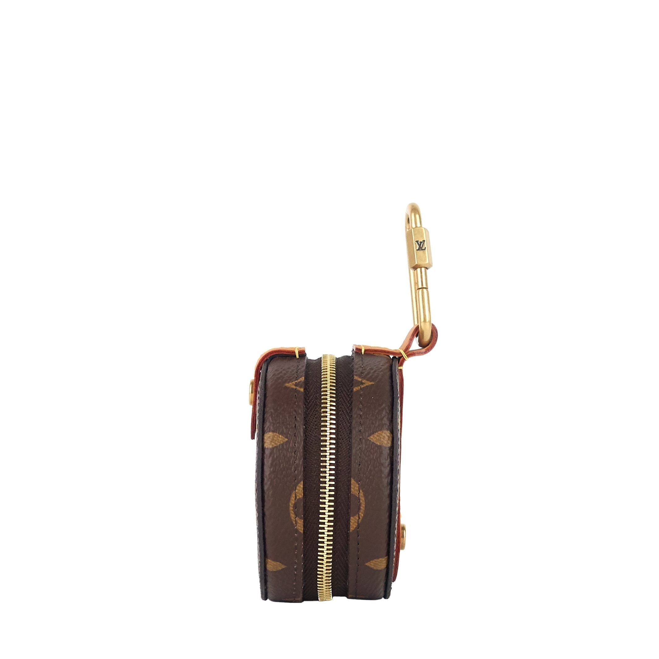 Louis Vuitto Round Monogram Canvas Coin Case