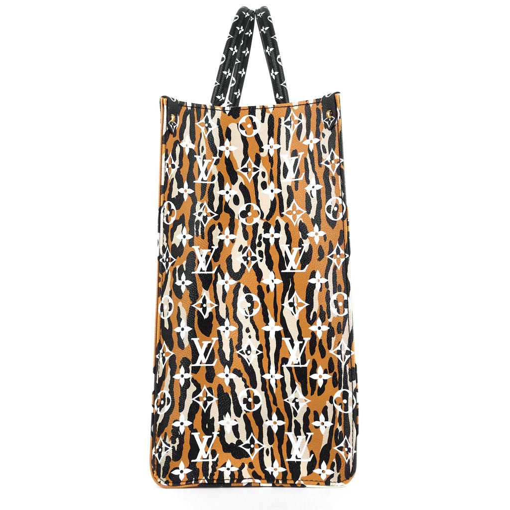 Louis Vuitto OnTheGo Monogram Giant Jungle Canvas Bag