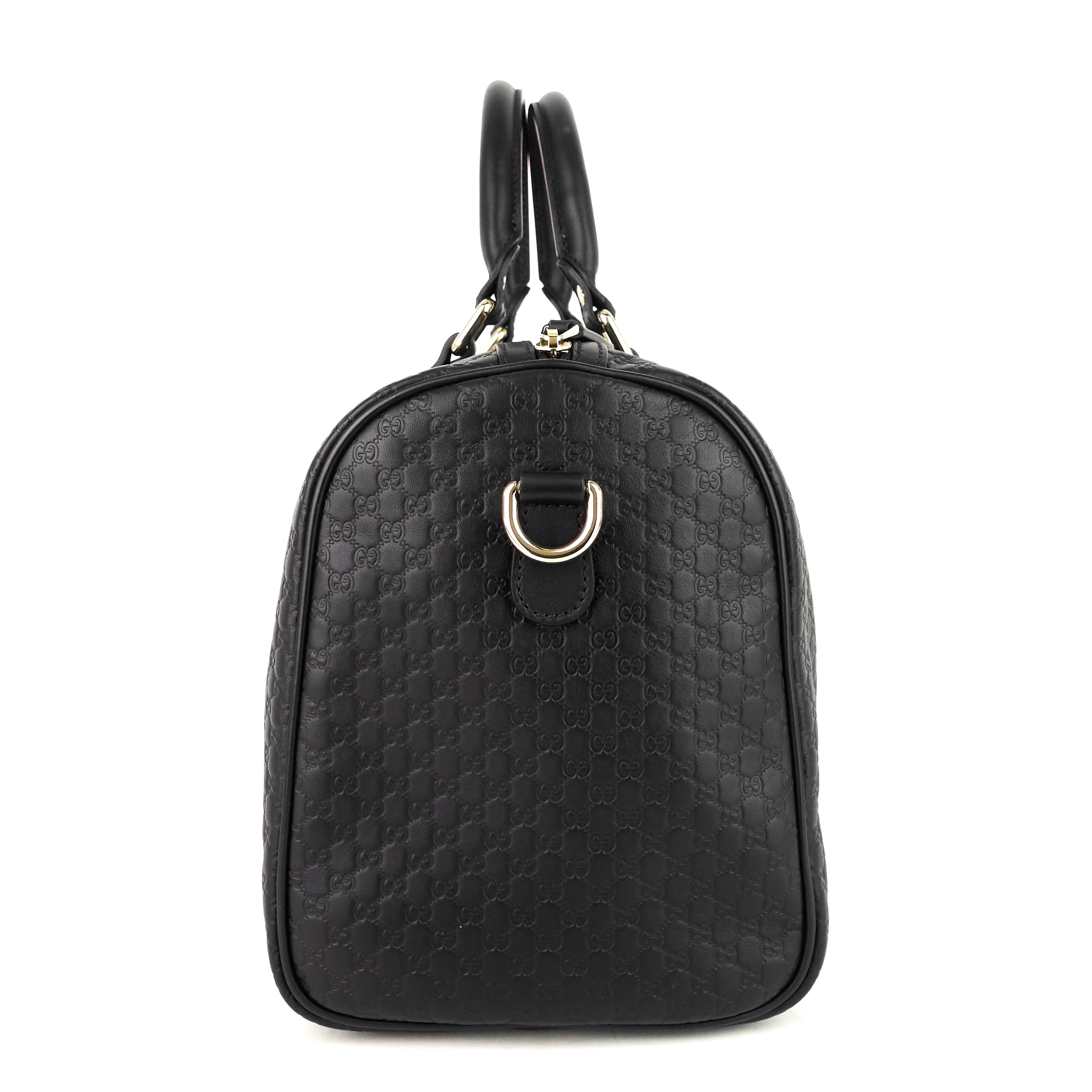 Gucci Joy Medium Boston Microguccissima Leather Bag