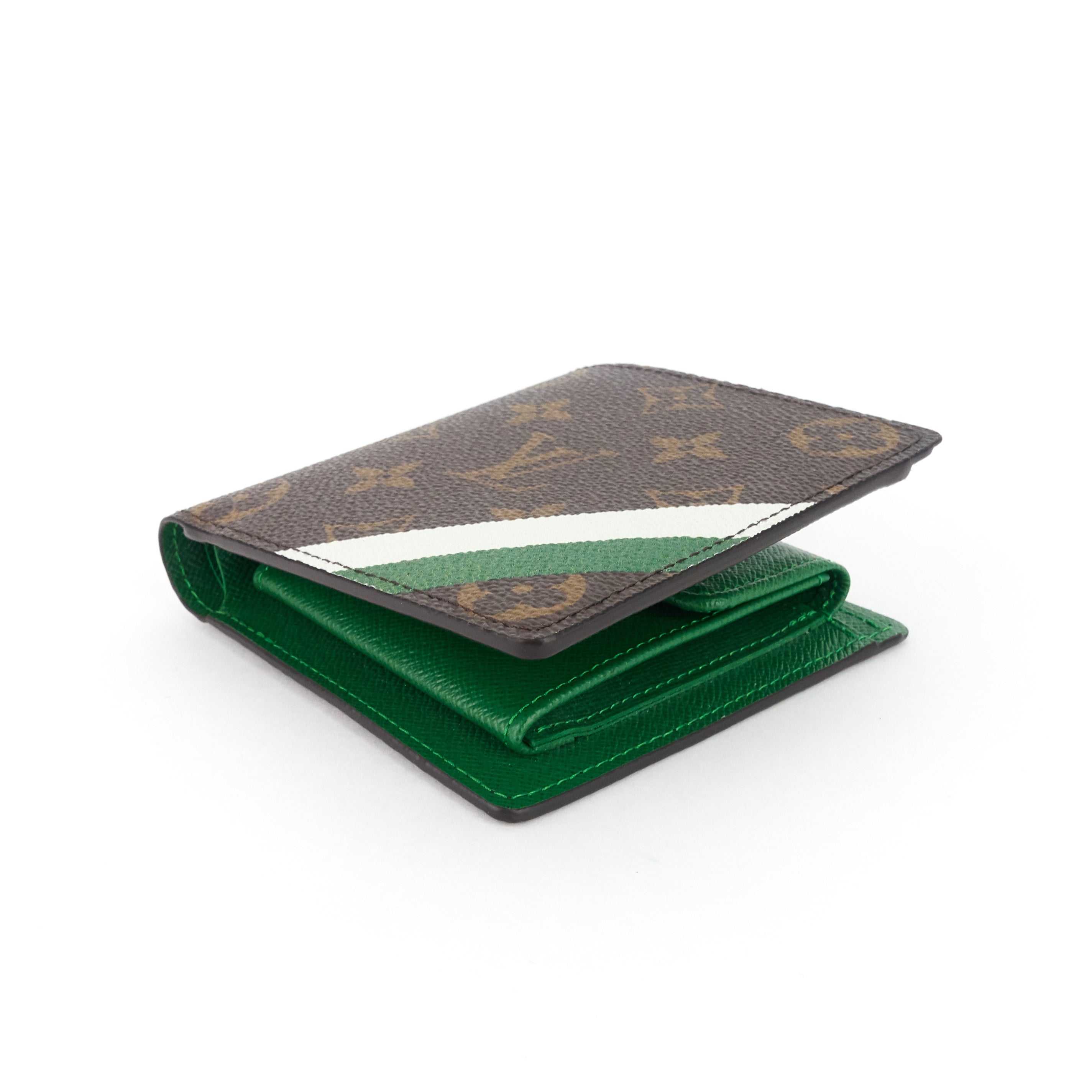 Louis Vuitto Marco My LV Heritage Monogram Canvas Wallet