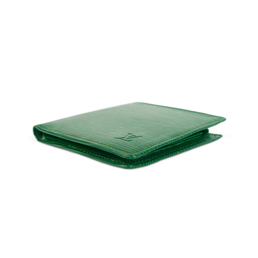 Louis Vuitto Marco Green Epi Leather Wallet