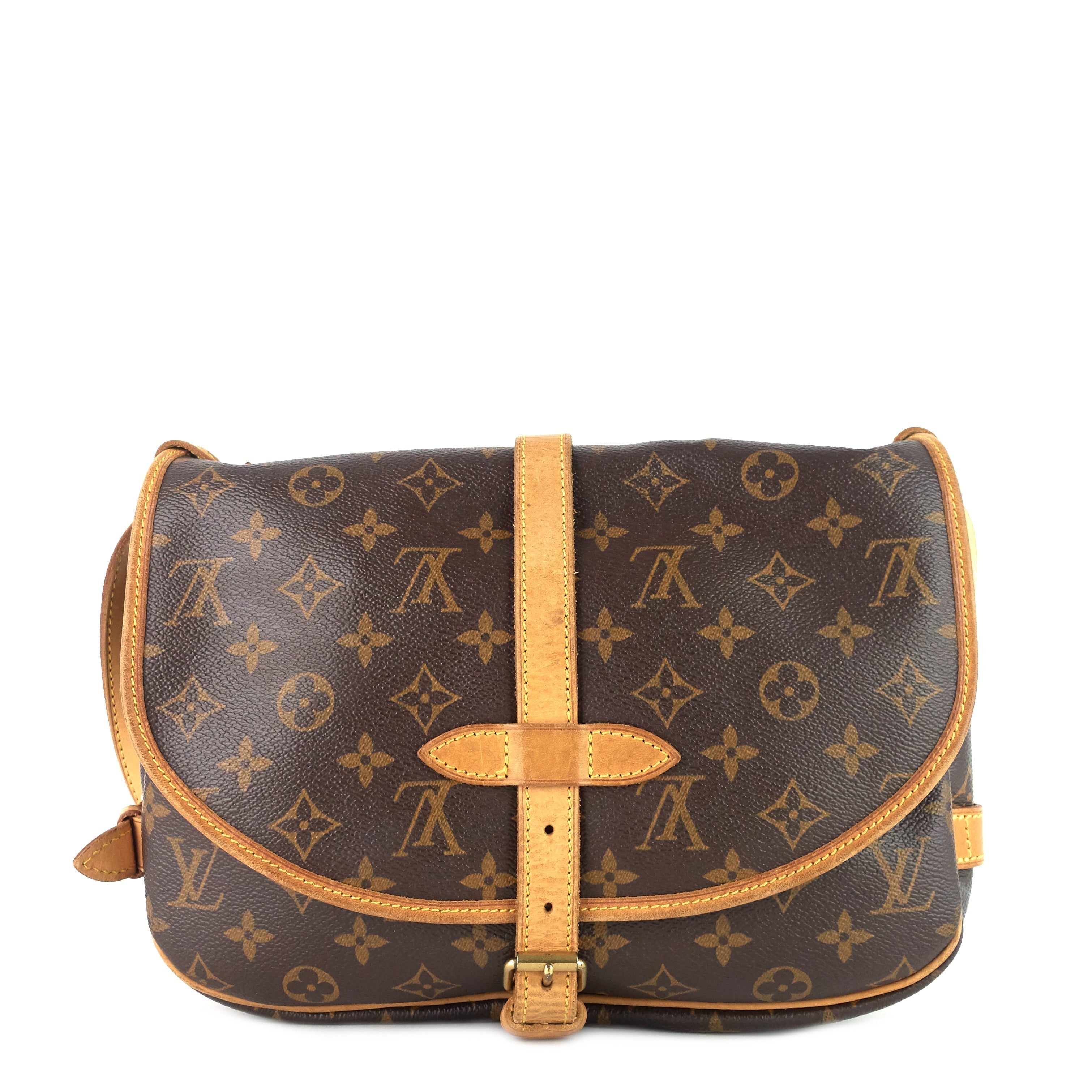 Louis Vuitto Saumur 30 Monogram Canvas Bag