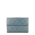 Gucci Guccissima Leather Bifold Snap Wallet