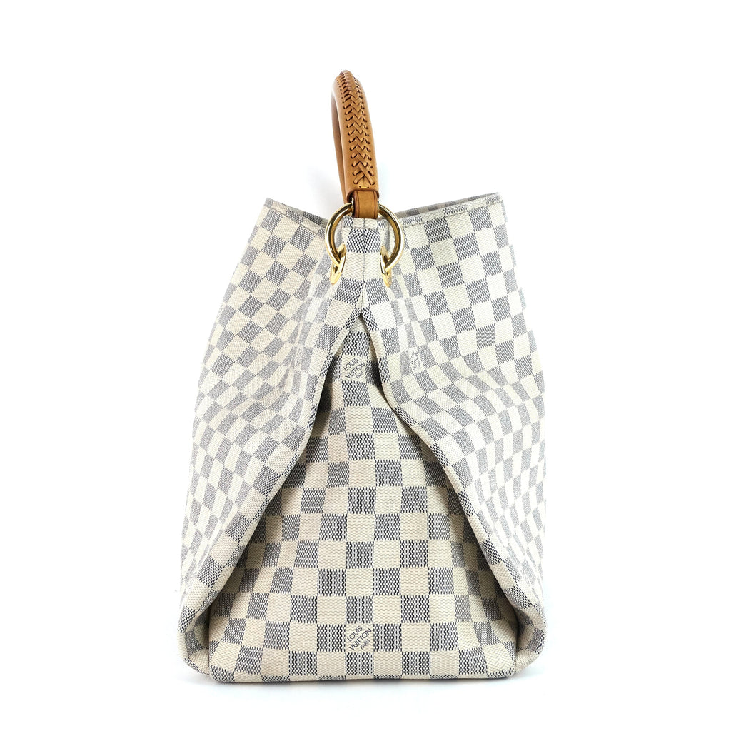 Louis Vuitto Artsy MM Damier Azur Canvas Bag