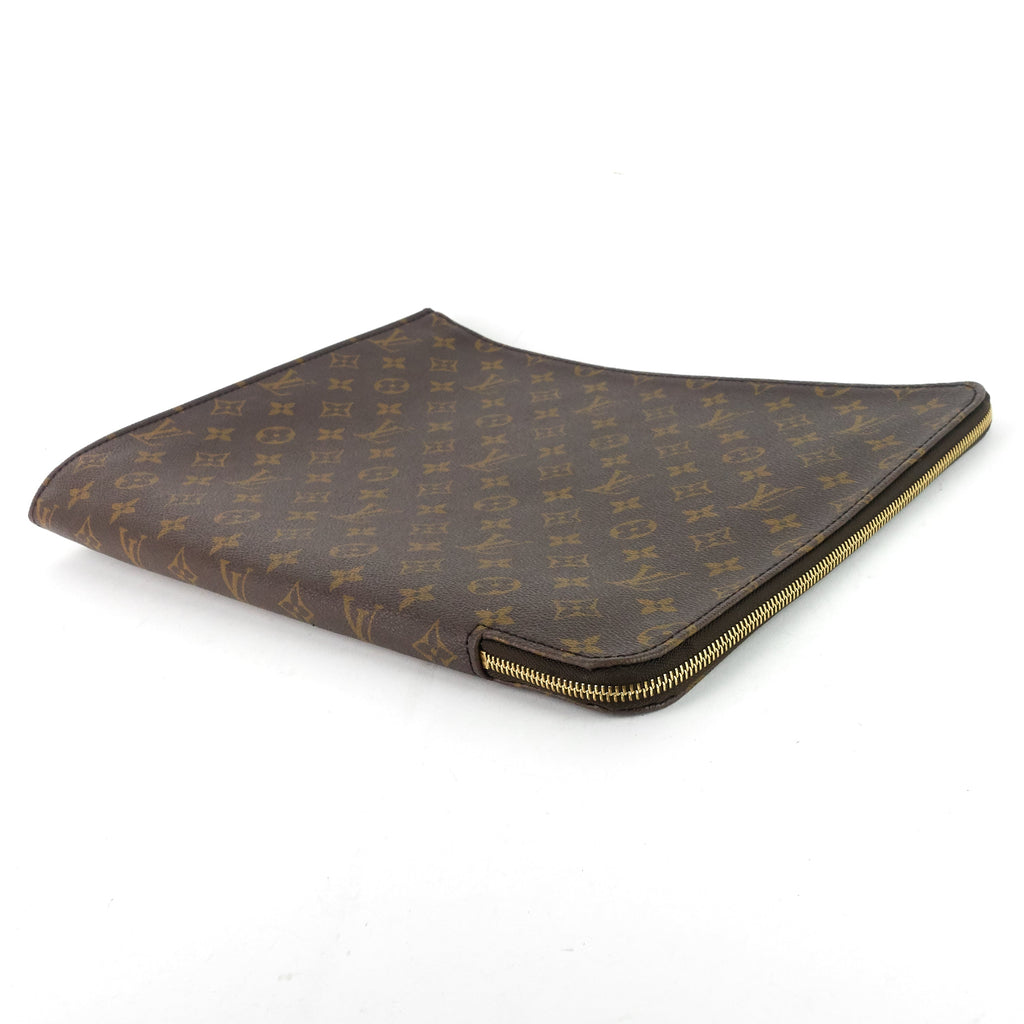 Louis Vuitto Monogram Canvas Poche Document Holder