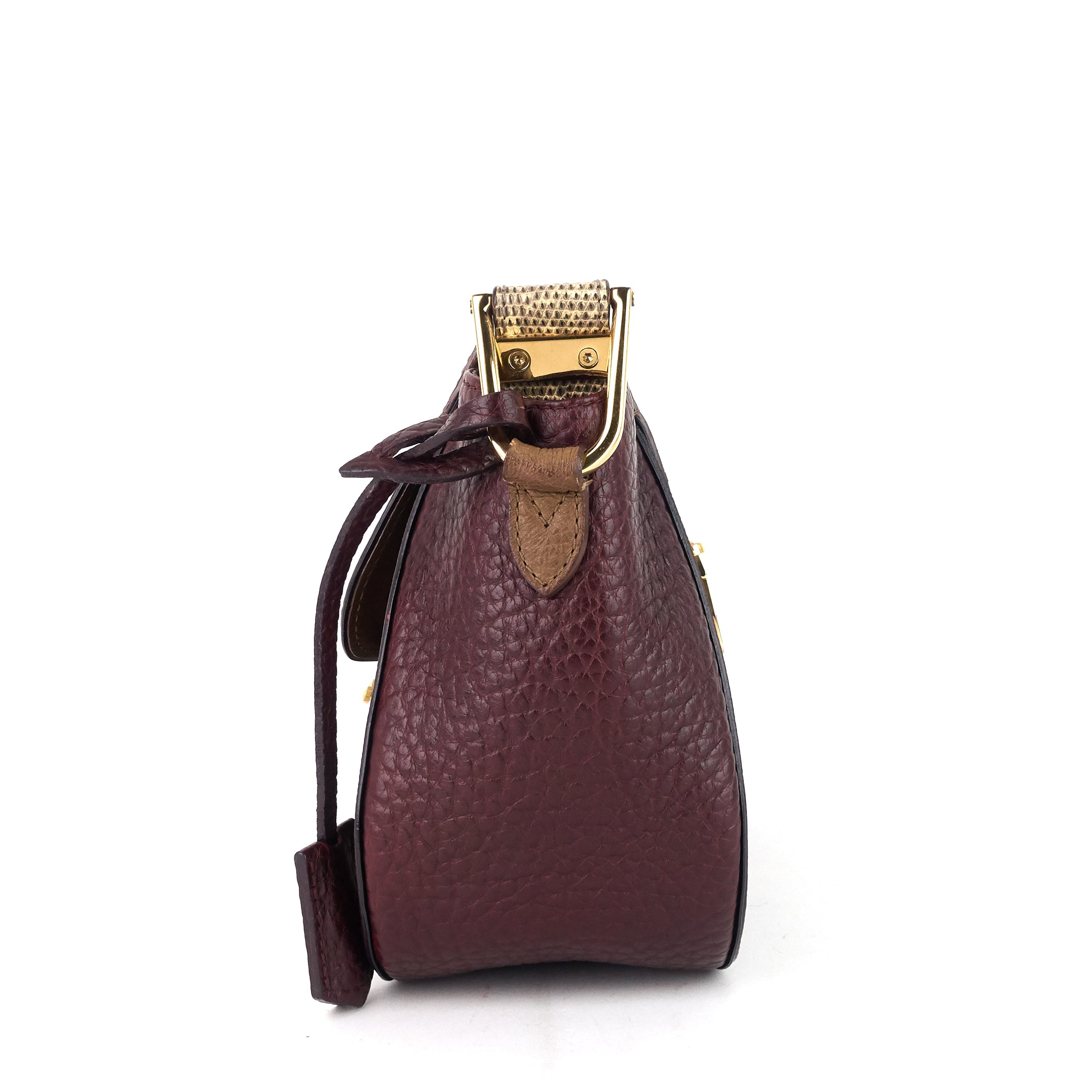 Louis Vuitto Exotique Majestueux Bordeaux Shoulder Bag