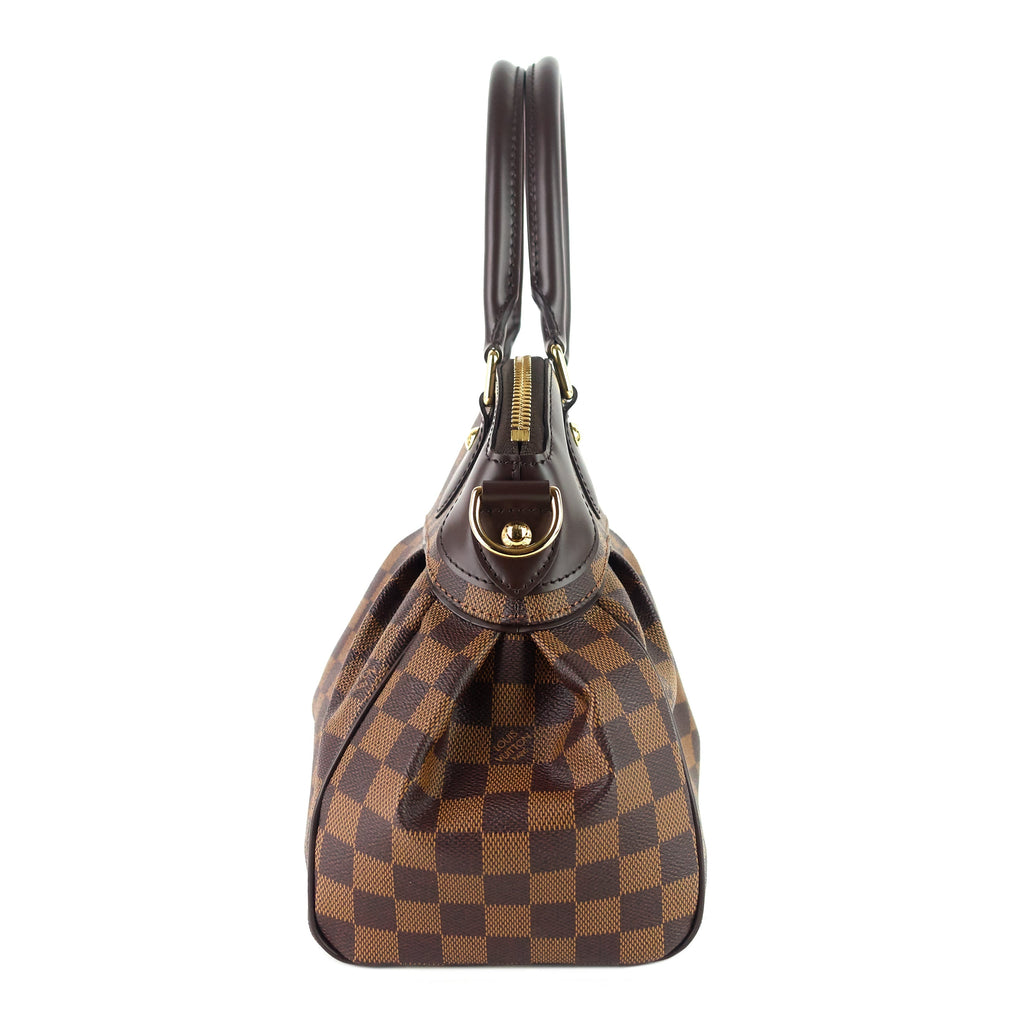 Louis Vuitto Trevi PM Damier Ebene Canvas Bag