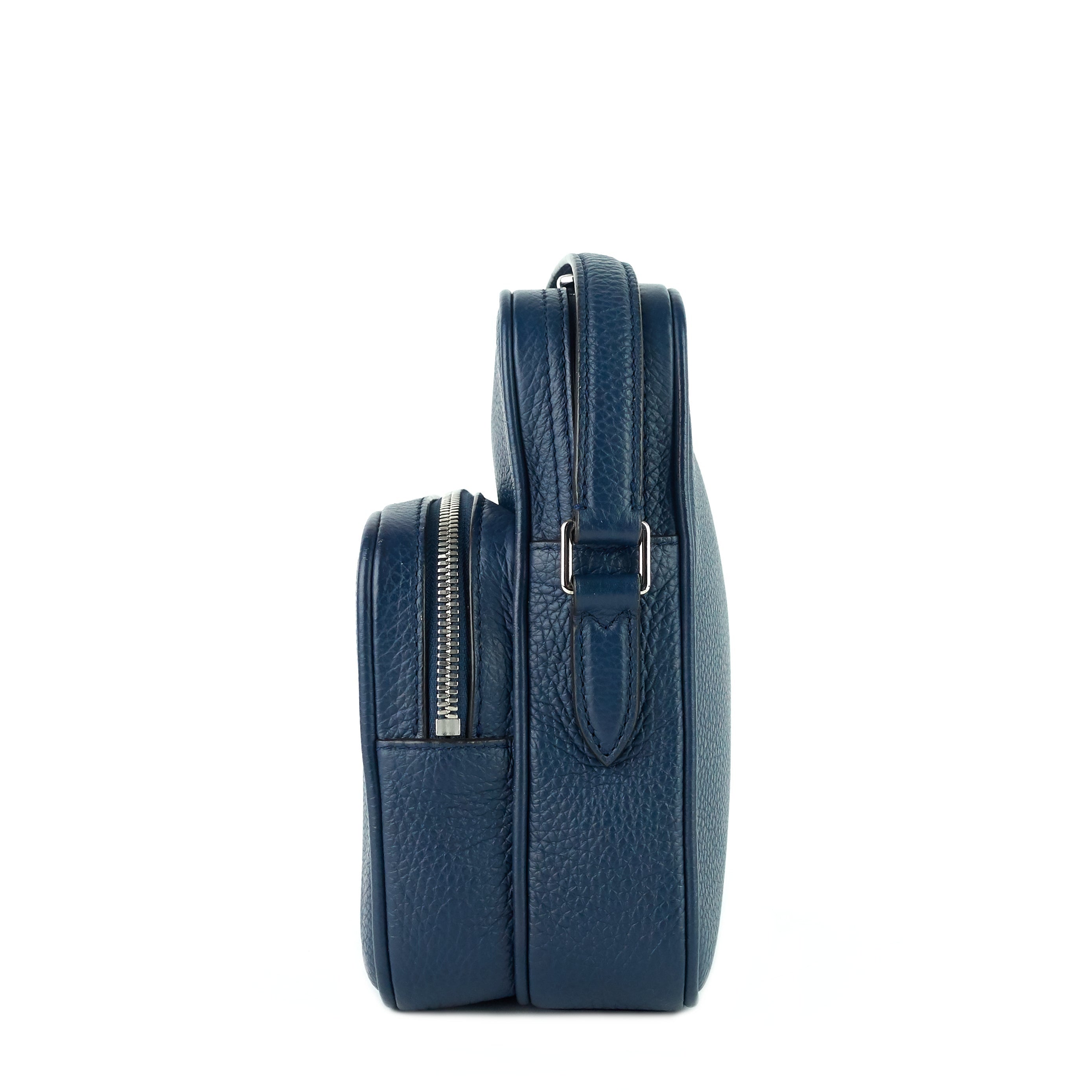 Louis Vuitto Amazone Blue Taurillon Leather Crossbody Bag