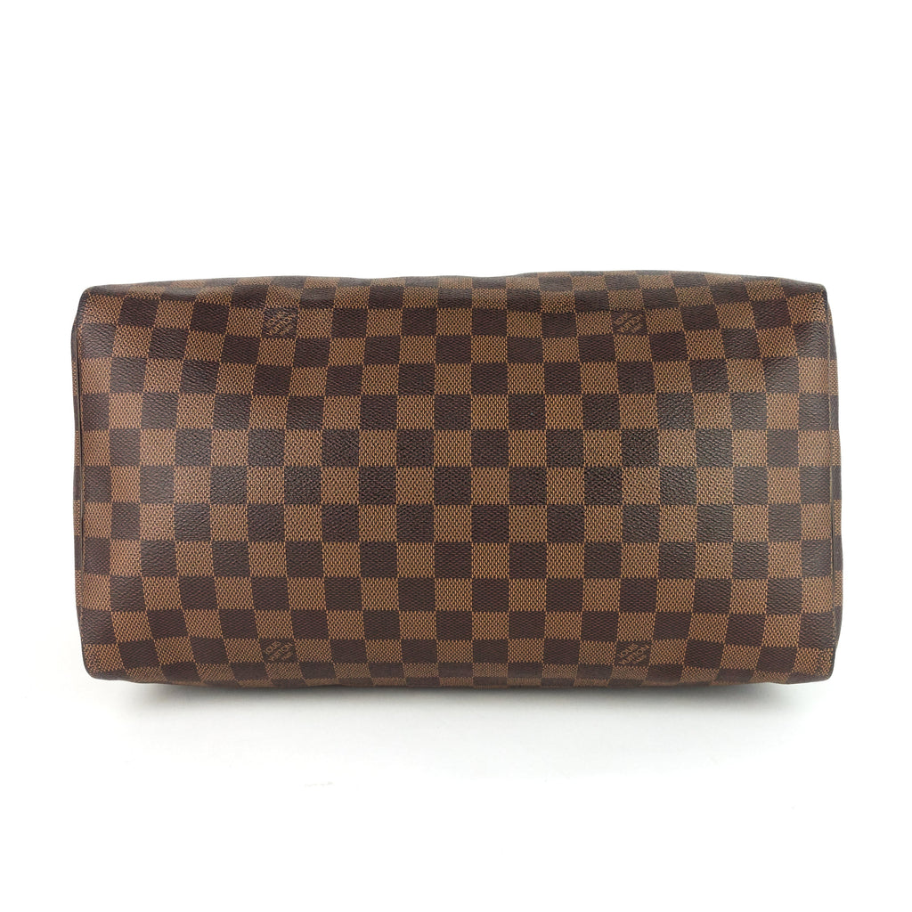 Louis Vuitto Speedy 35 Damier Ebene Canvas Bag