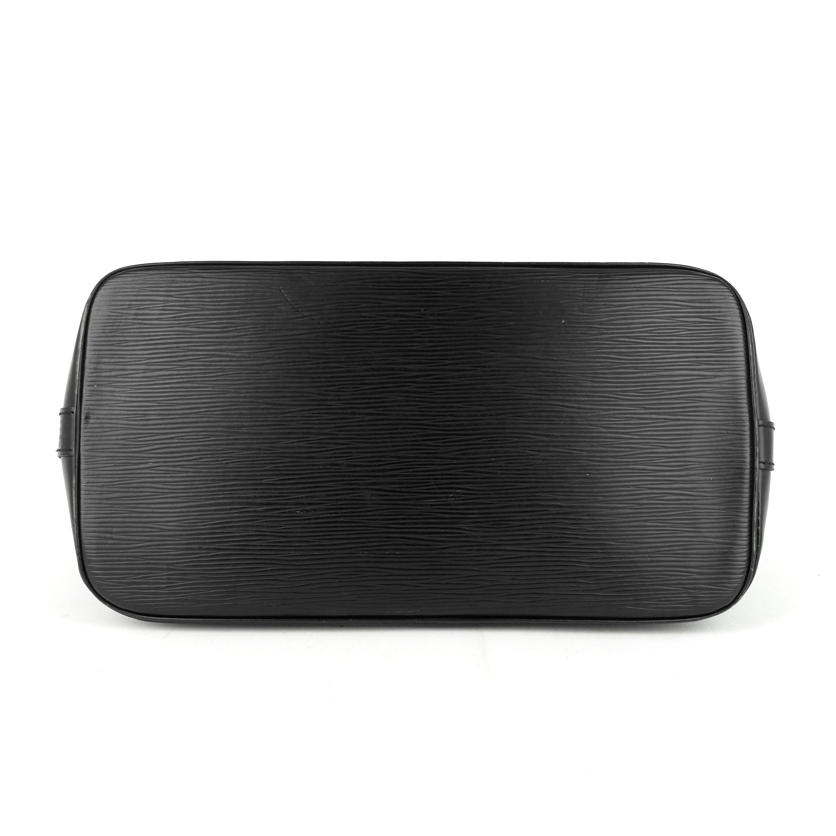 Louis Vuitto Alma Black Epi Leather Bag
