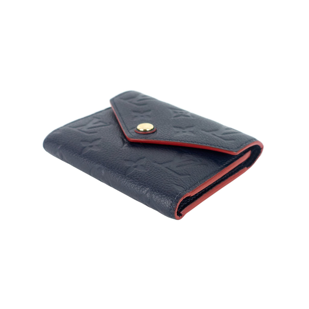 Louis Vuitto Victorine Monogram Empreinte Leather Wallet