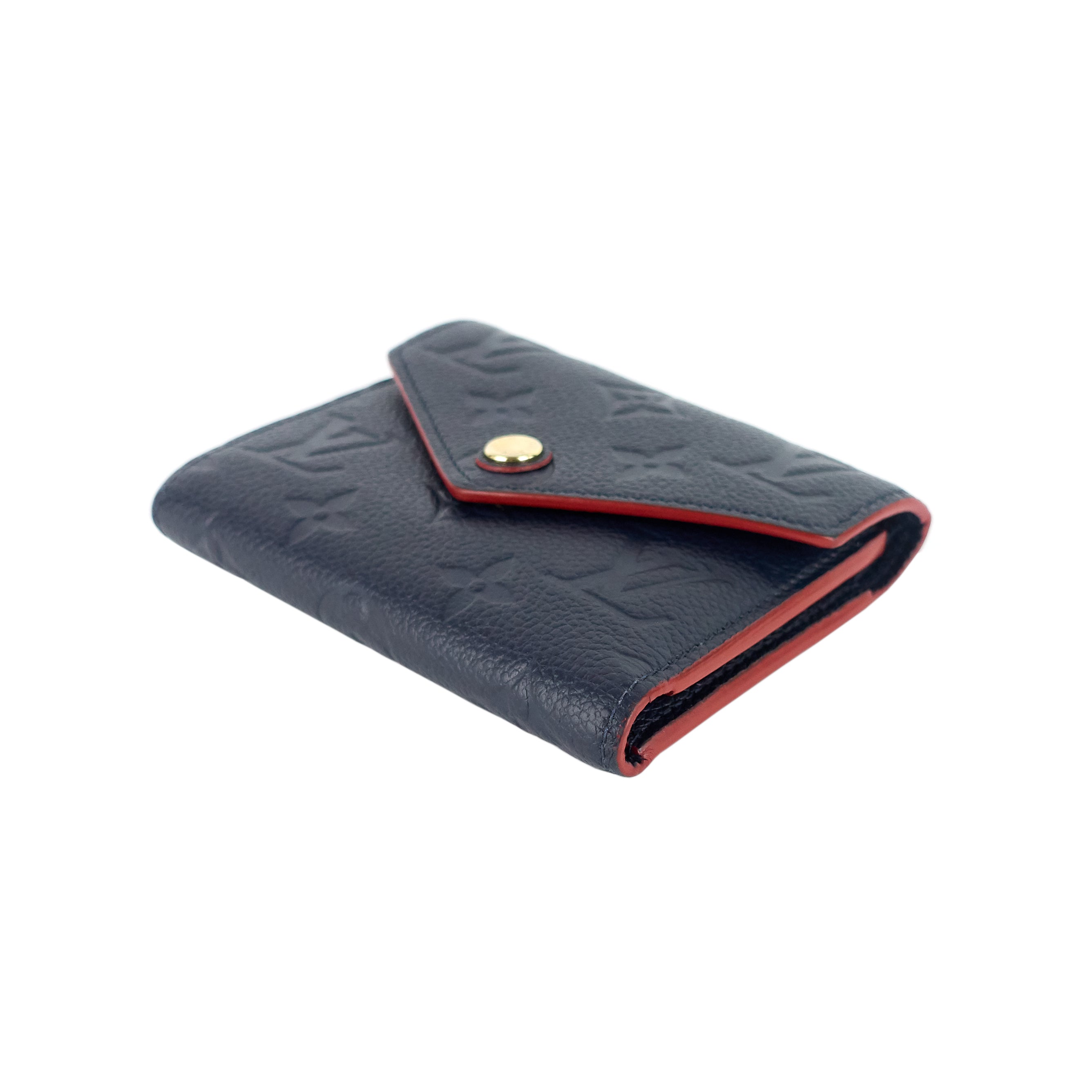 Louis Vuitto Victorine Monogram Empreinte Leather Wallet