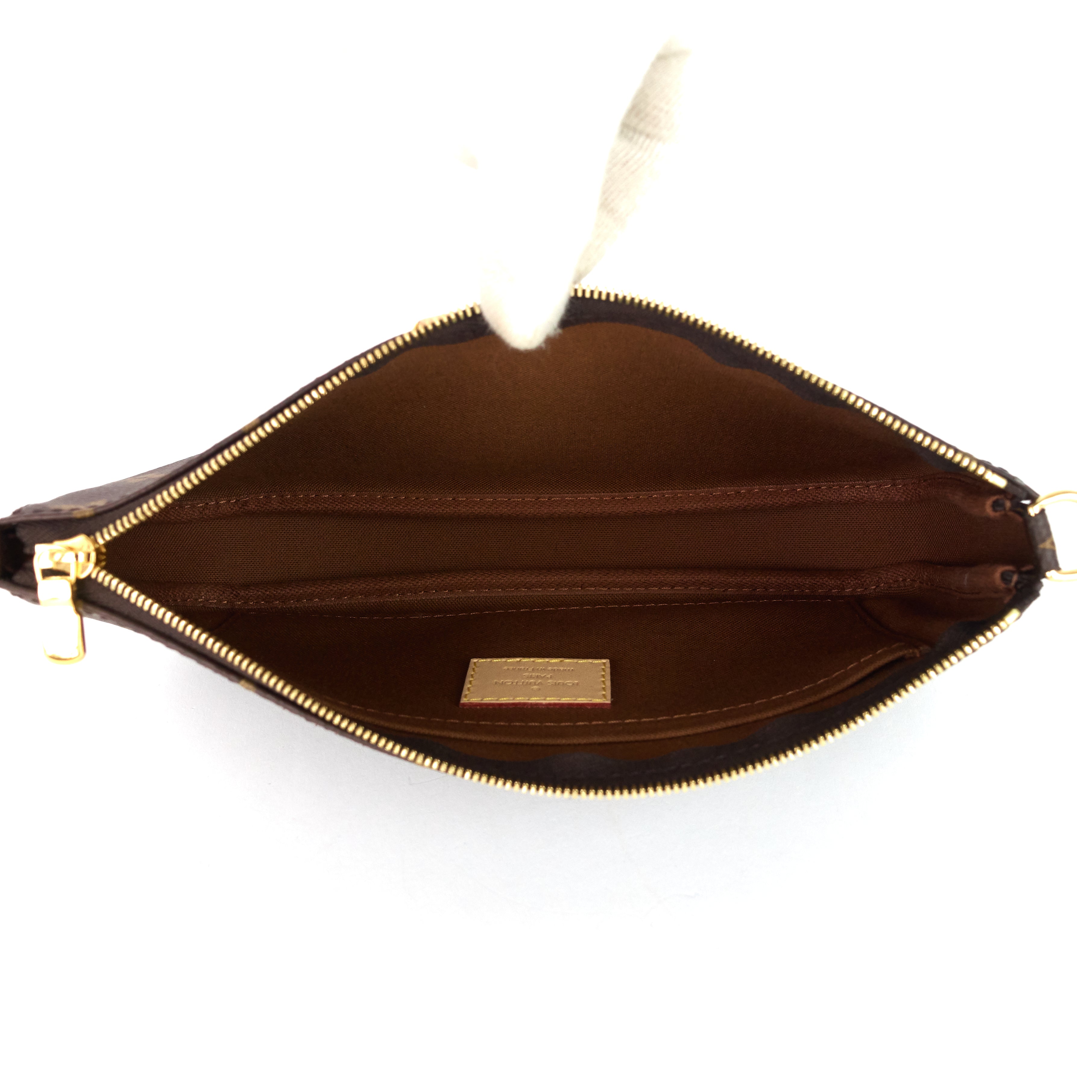 Louis Vuitto Multi Pochette Accessoires Monogram Canvas Bag