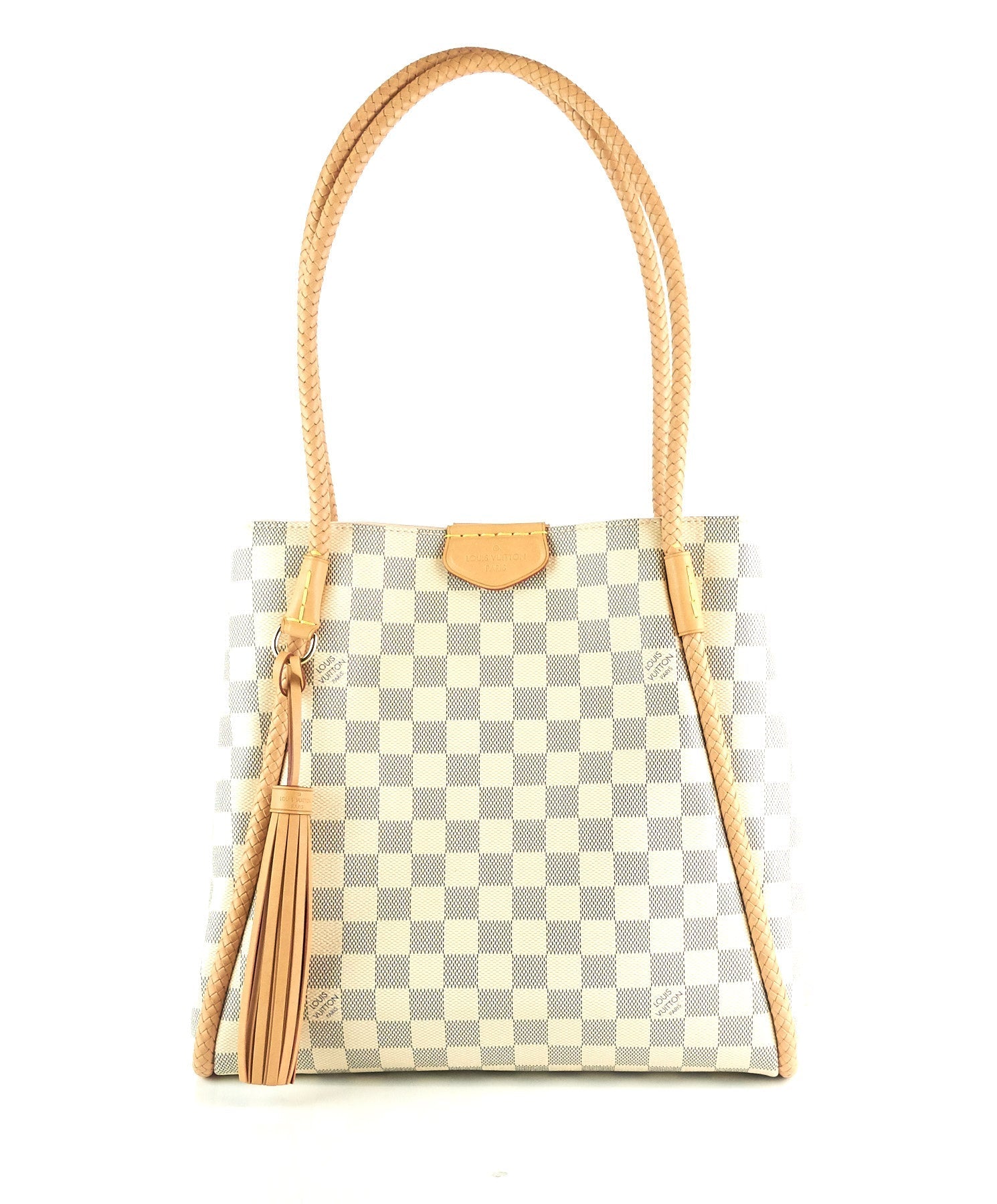 Louis Vuitto Propriano Damier Azur Canvas Tote Bag