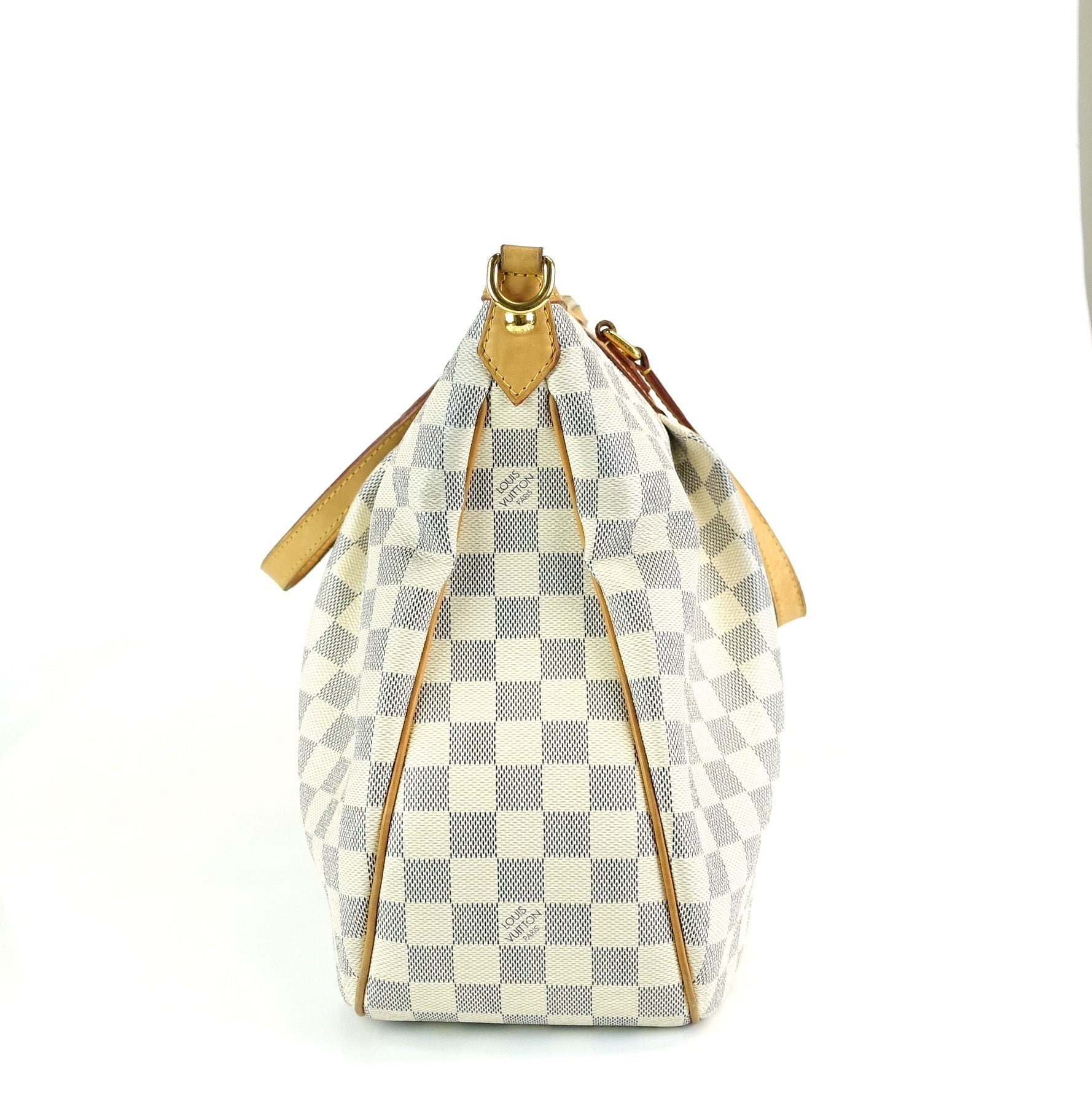 Louis Vuitto Siracusa GM Damier Azur Canvas Bag