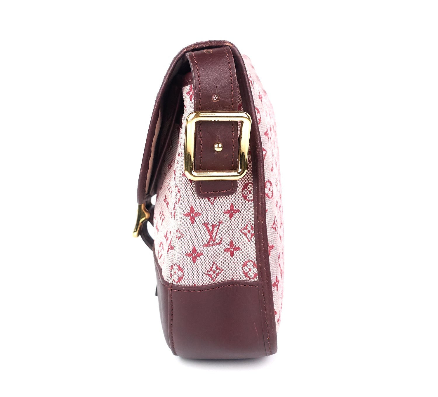 Louis Vuitto Berangere Mini Lin Canvas Messenger Bag