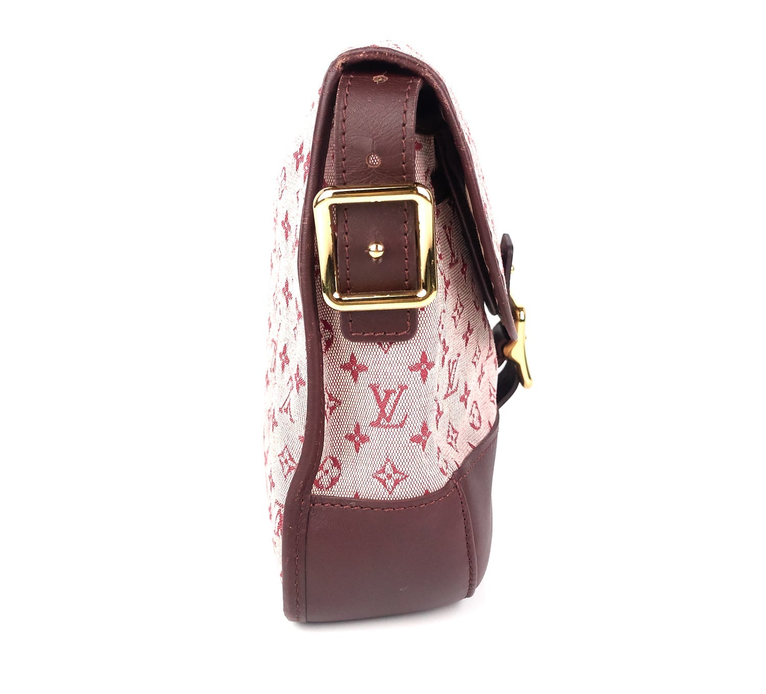 Louis Vuitto Berangere Mini Lin Canvas Messenger Bag