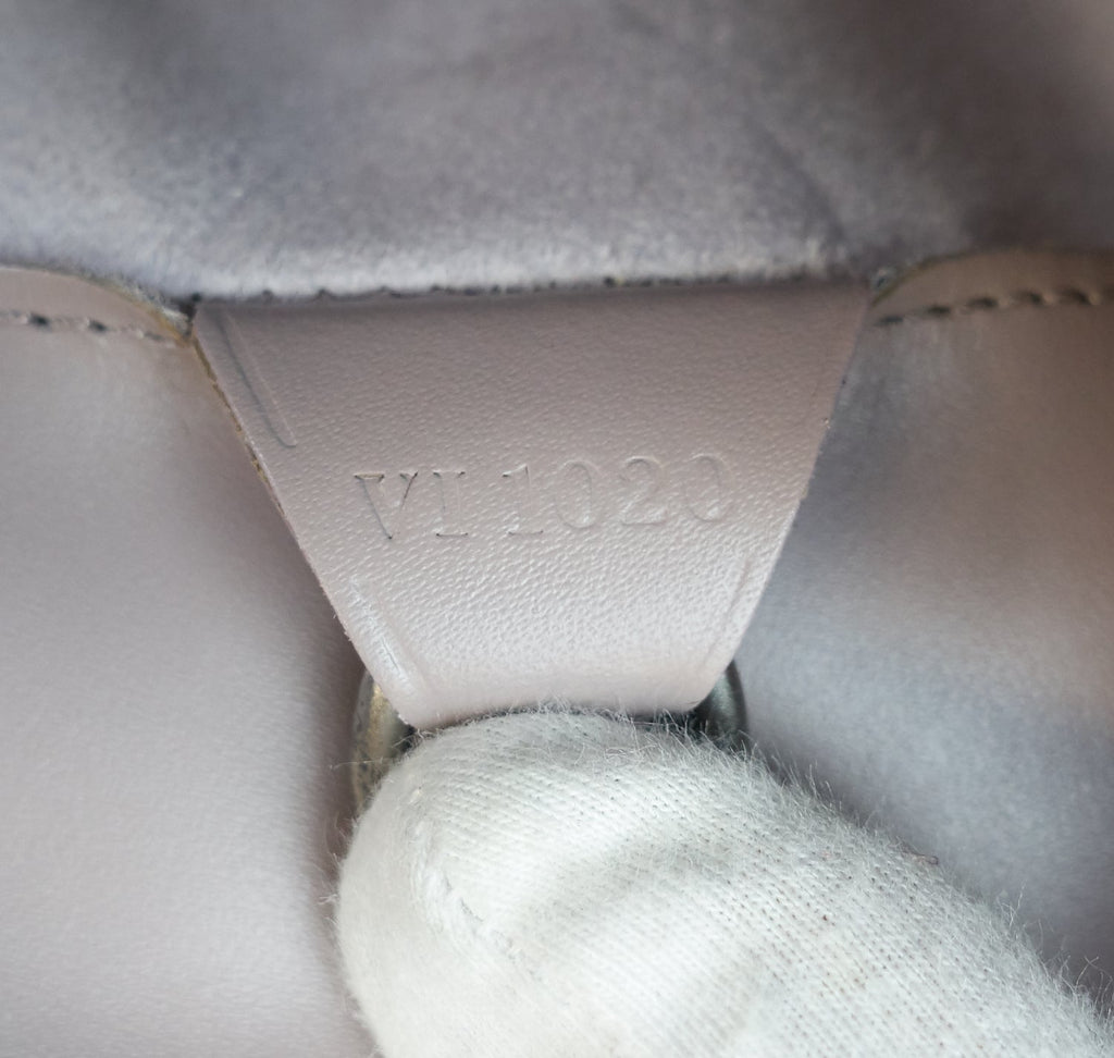 Louis Vuitto Noctambule Lavender Epi Leather Handbag