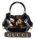 Gucci Indy Patent Leather Large Hobo Bag