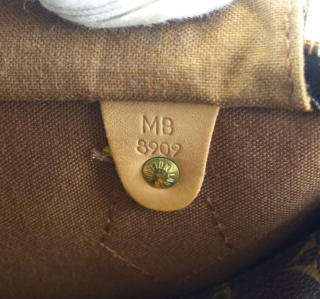 Louis Vuitto Speedy 35 Monogram Canvas Bag