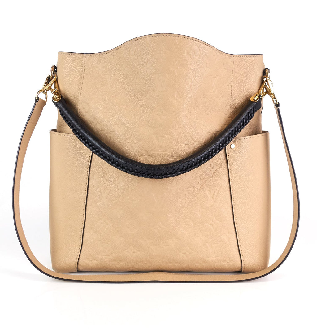 Louis Vuitto Bagatelle Monogram Empreinte Leather Hobo Bag