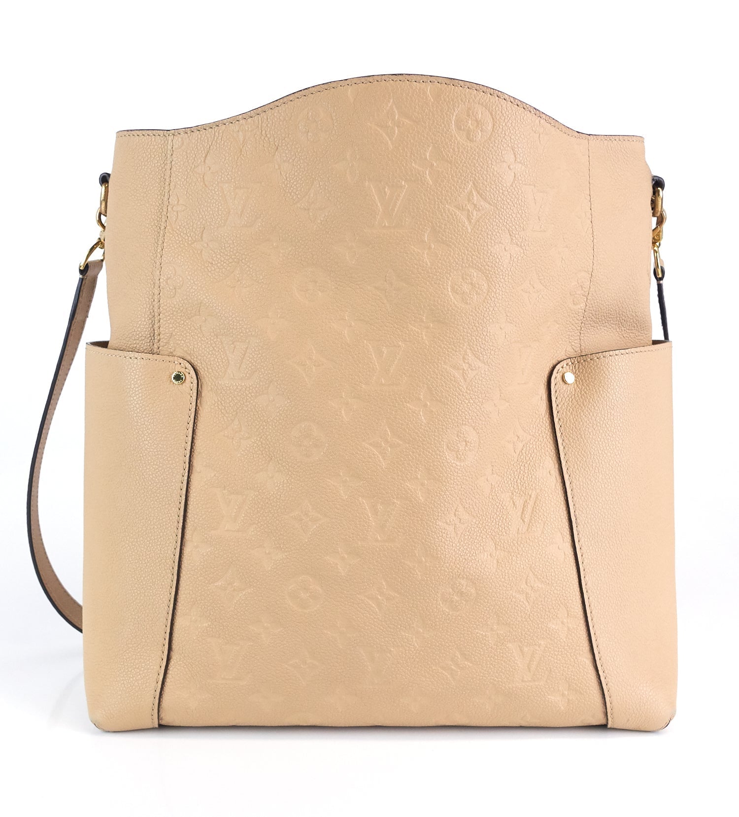 Louis Vuitto Bagatelle Monogram Empreinte Leather Hobo Bag