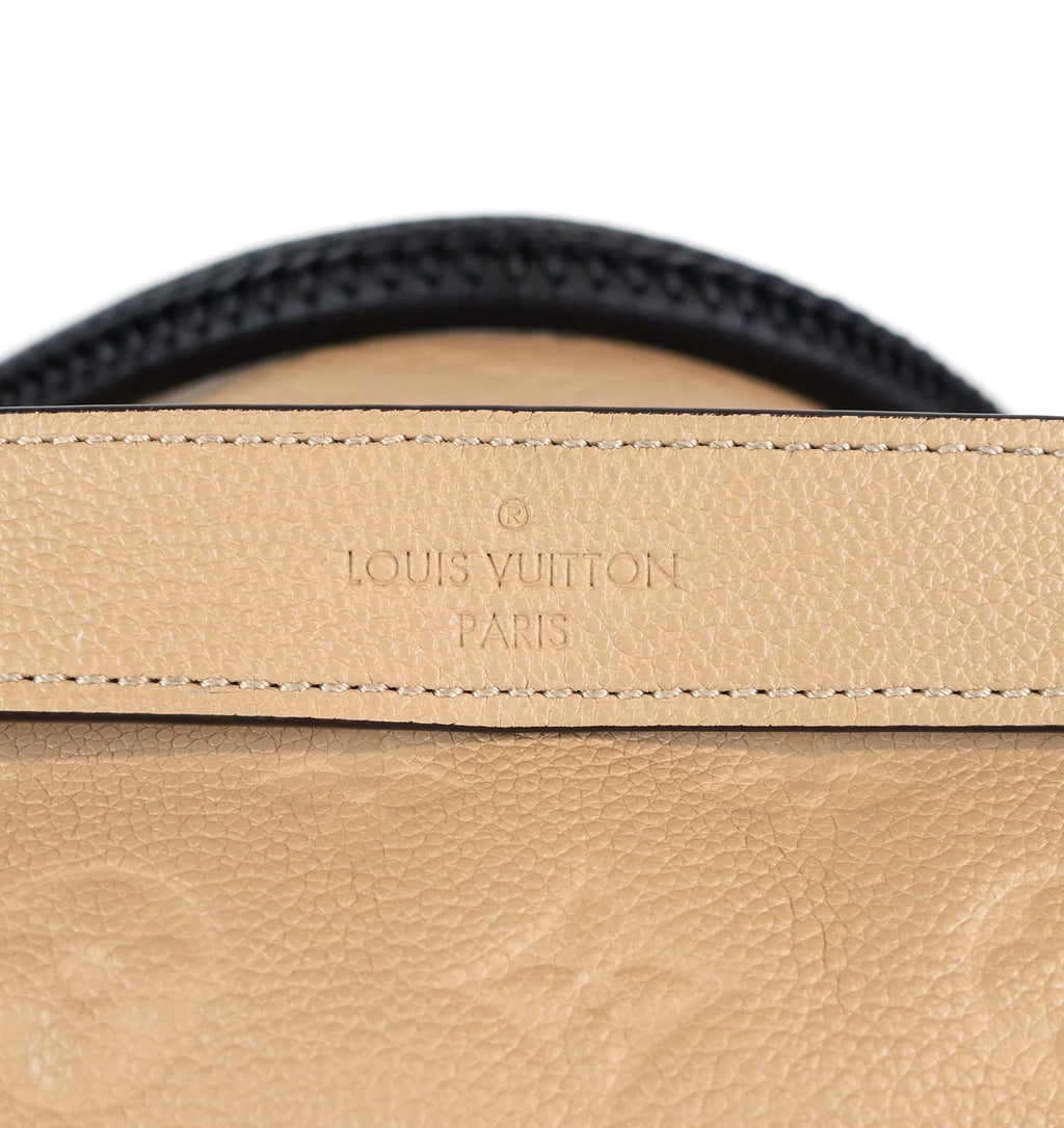 Louis Vuitto Bagatelle Monogram Empreinte Leather Hobo Bag