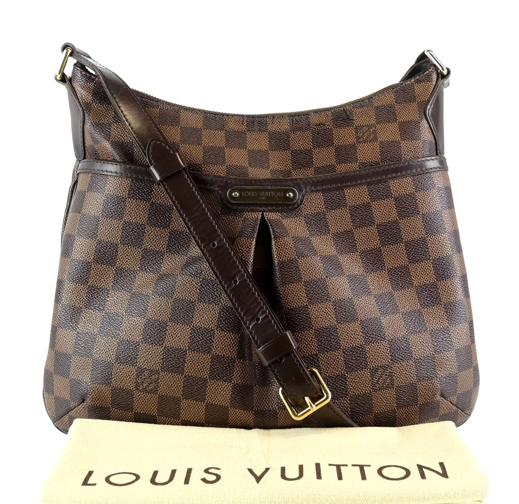 Louis Vuitto Bloomsbury PM Damier Ebene Canvas Bag