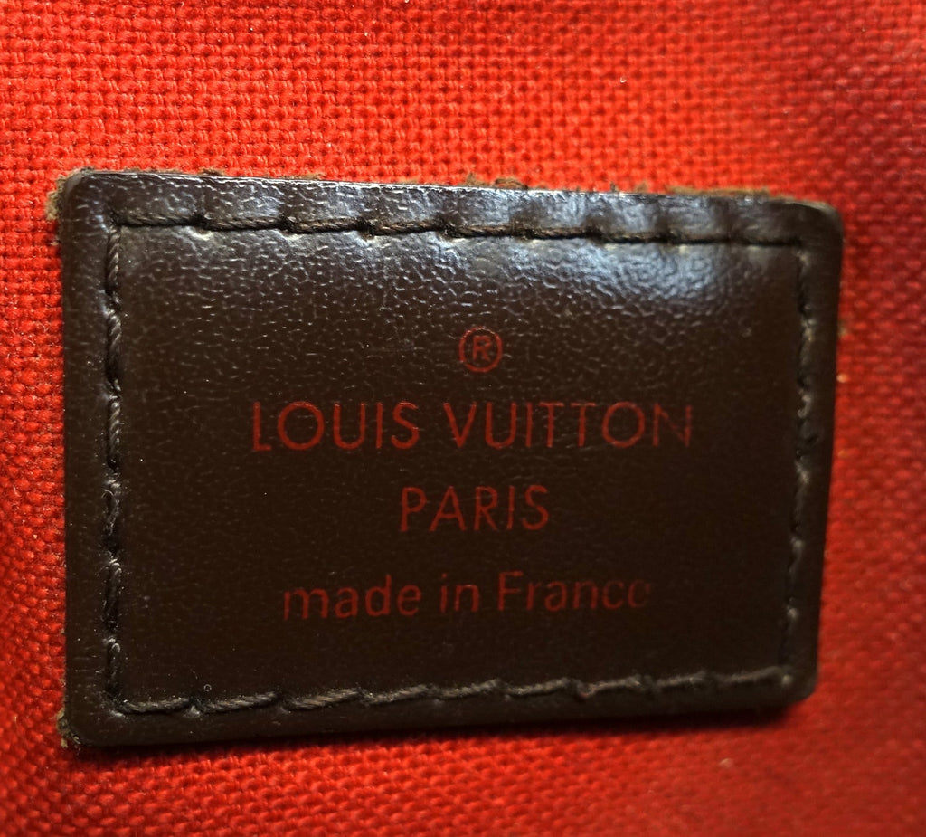 Louis Vuitto Bloomsbury PM Damier Ebene Canvas Bag