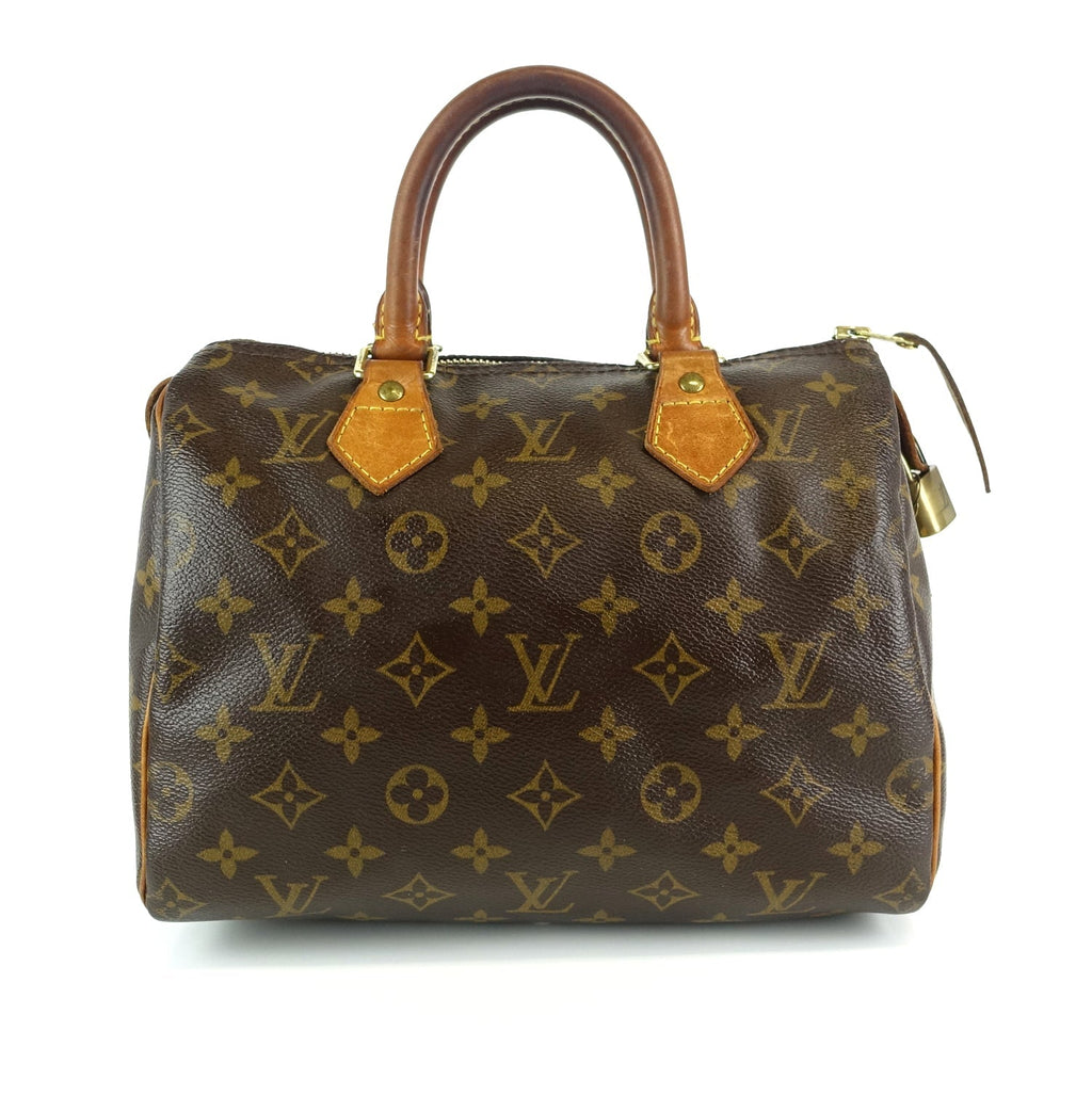 Louis Vuitto Speedy 25 Monogram Canvas Bag
