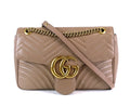 Gucci Marmont Matelasse Chevron Leather Small Bag