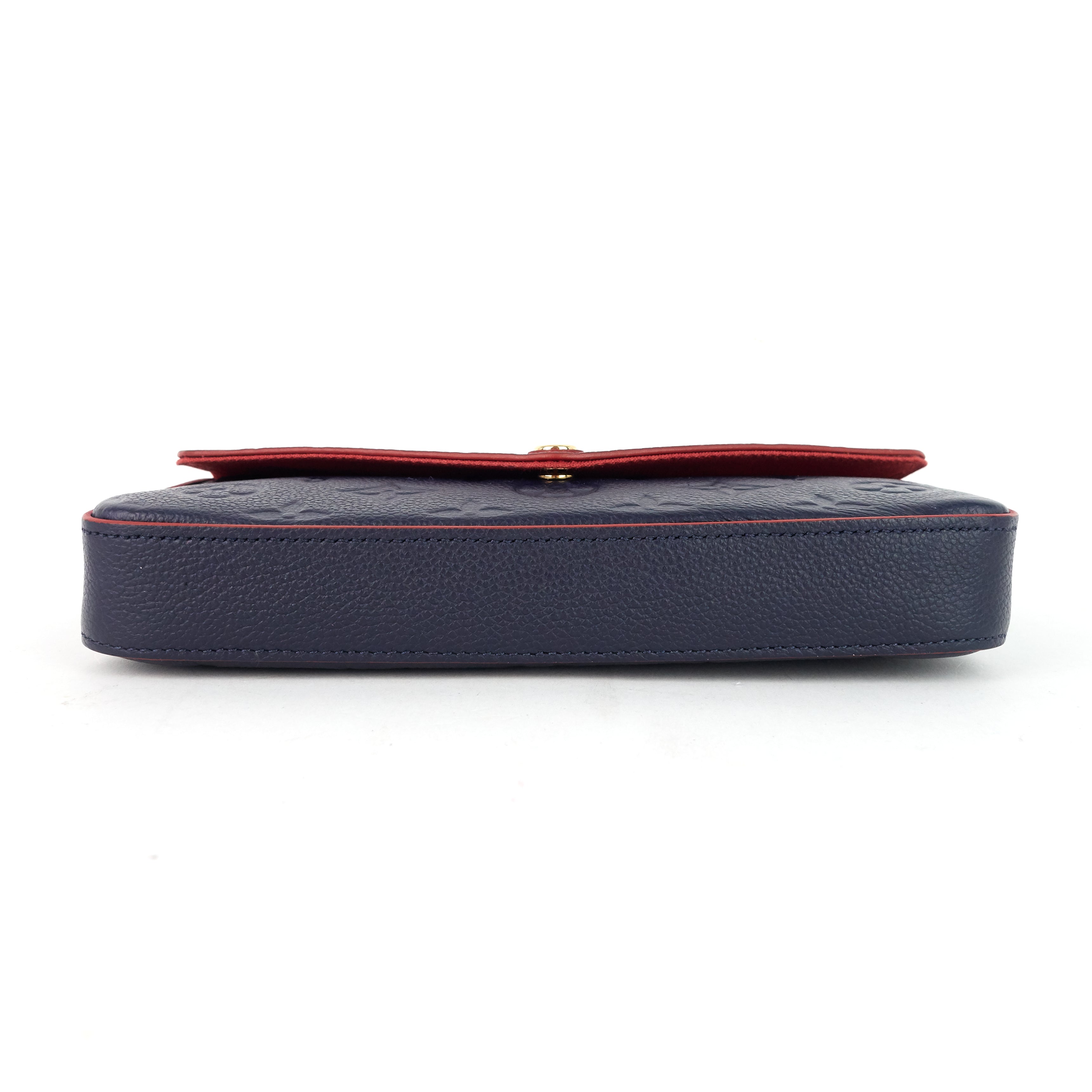 Louis Vuitto FÃ©licie Pochette Monogram Empreinte Leather Bag