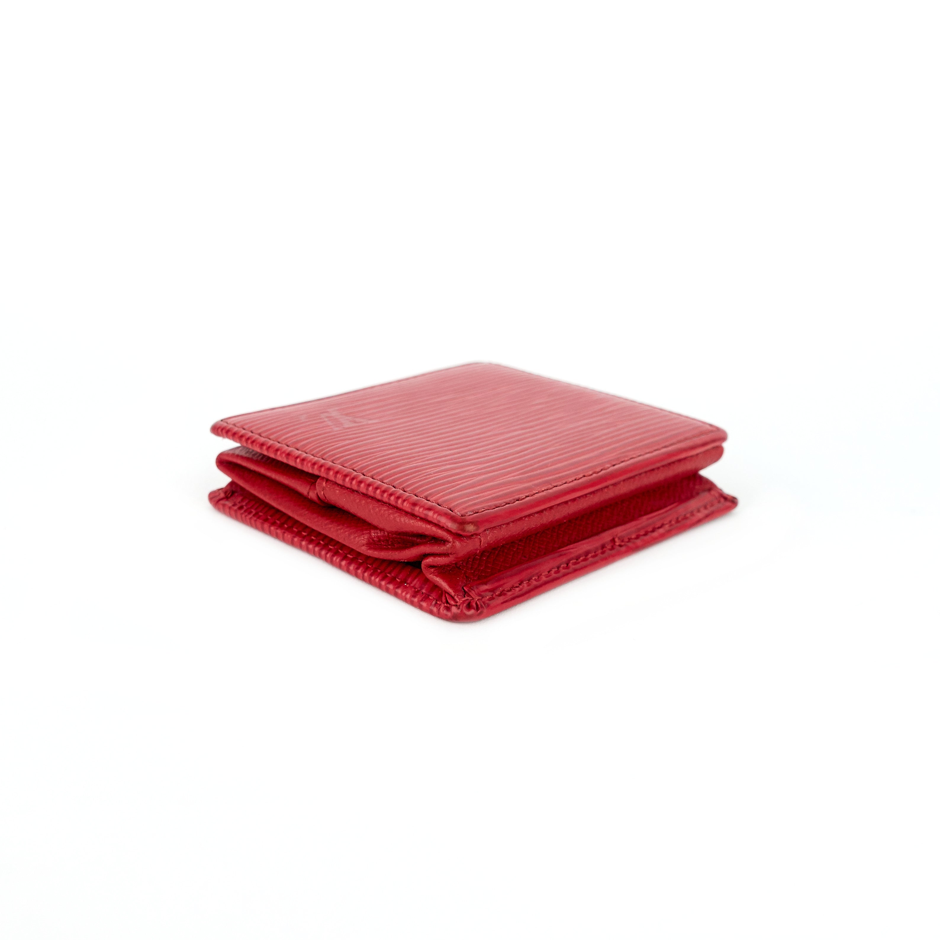 Louis Vuitto Square Epi Leather Coin Pouch